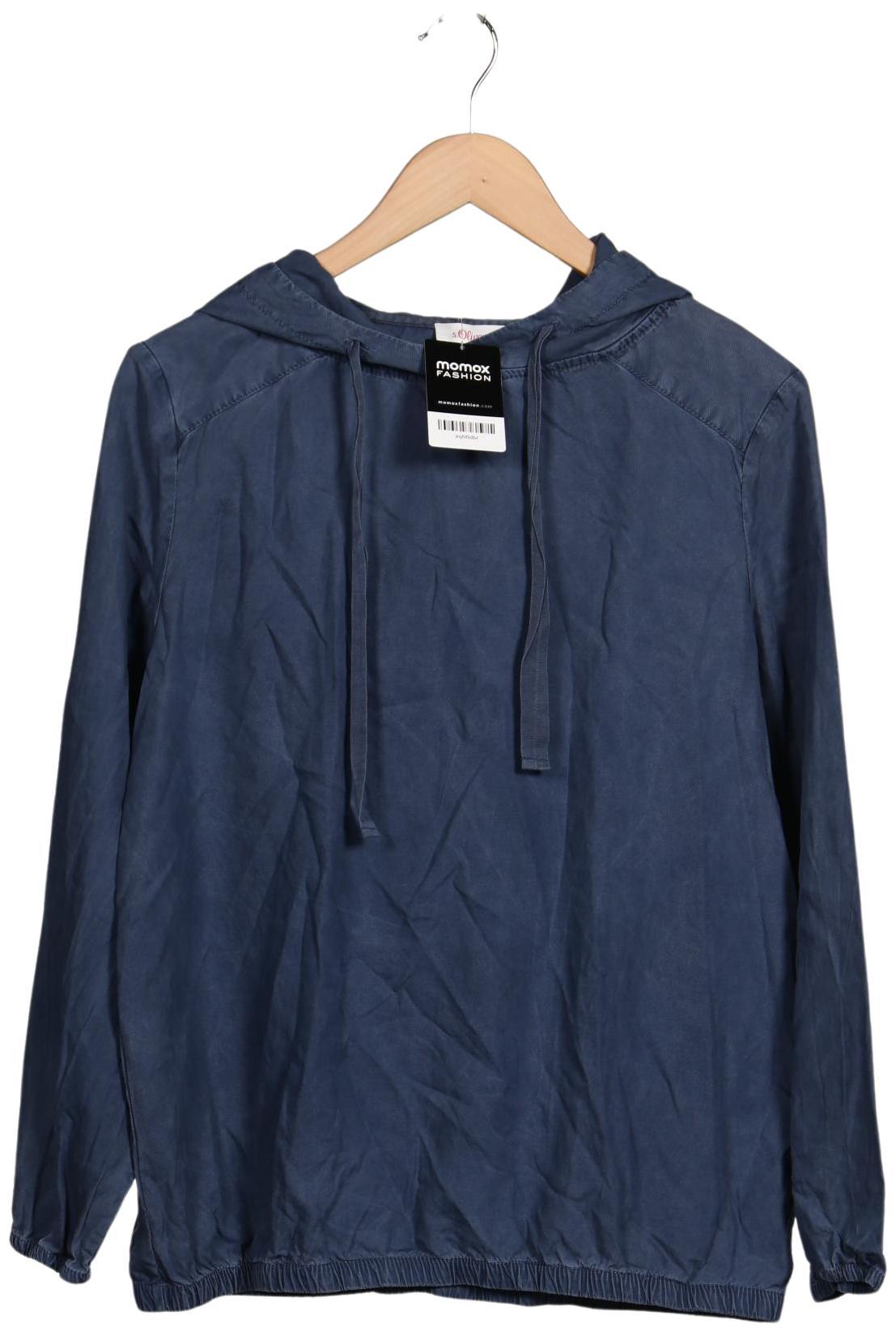 

s.Oliver Damen Kapuzenpullover, marineblau, Gr. 40