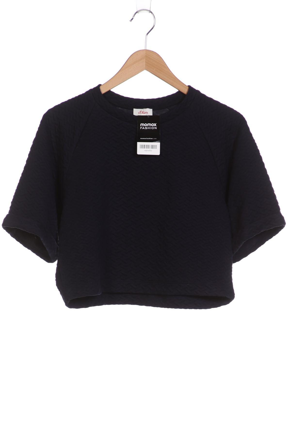 

s.Oliver Damen T-Shirt, marineblau