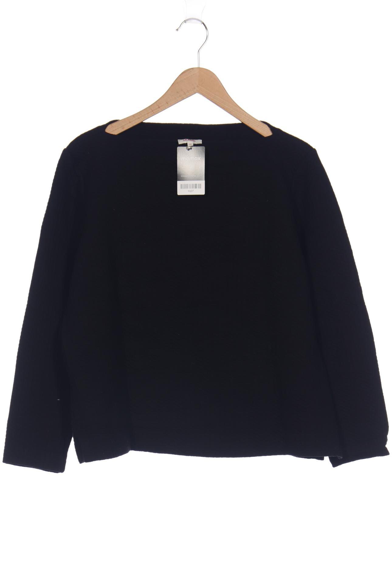 

s.Oliver Damen Pullover, schwarz