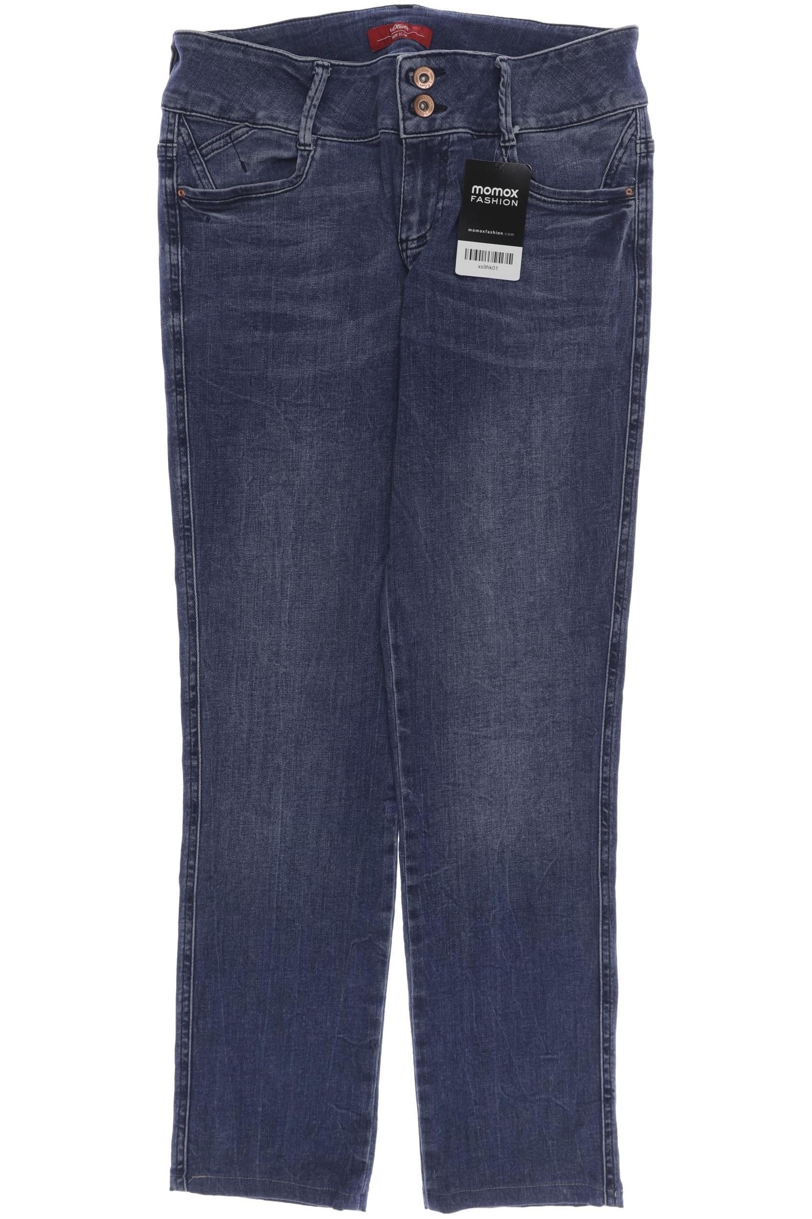 

s.Oliver Damen Jeans, blau