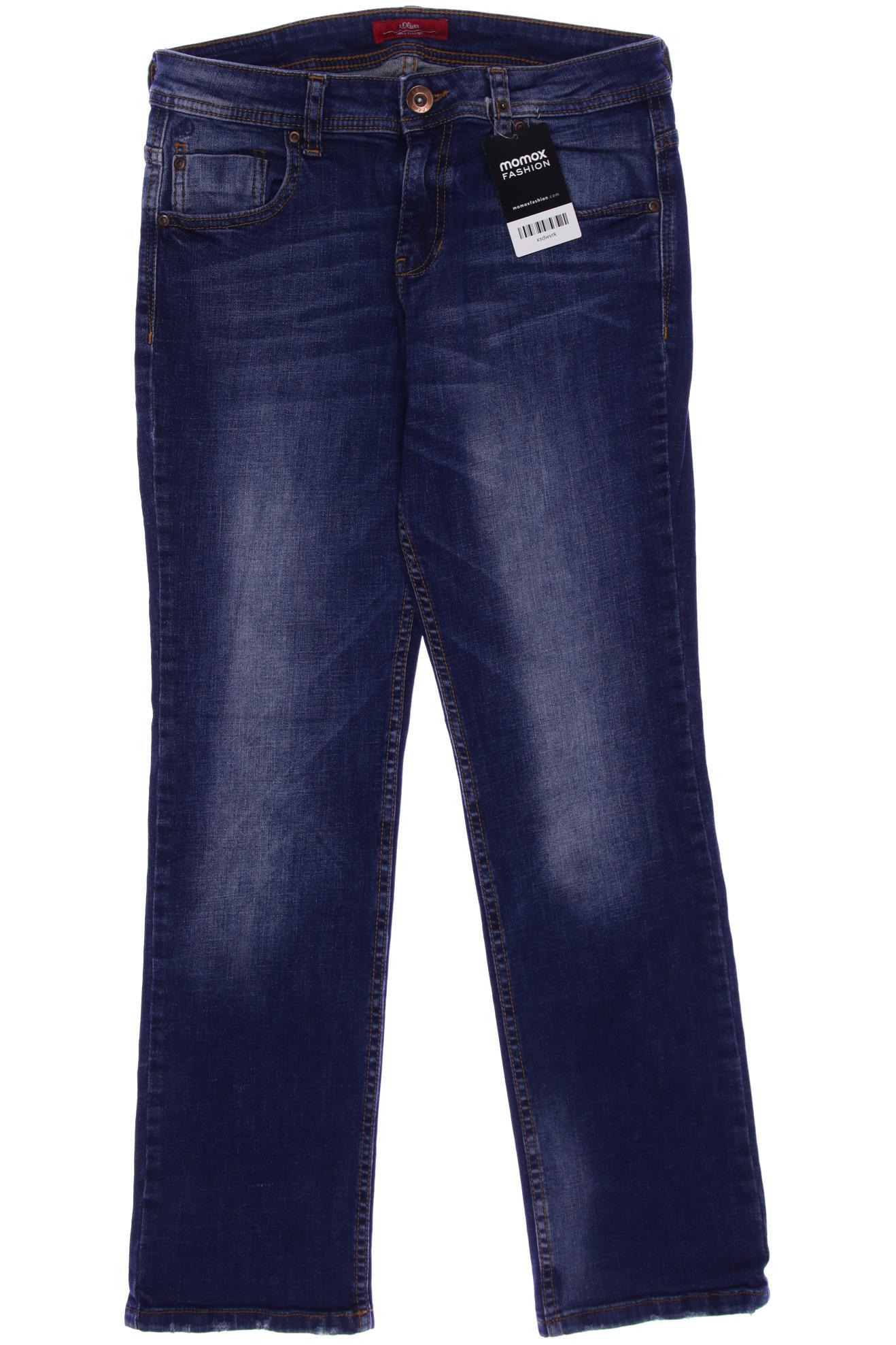 

s.Oliver Damen Jeans, blau