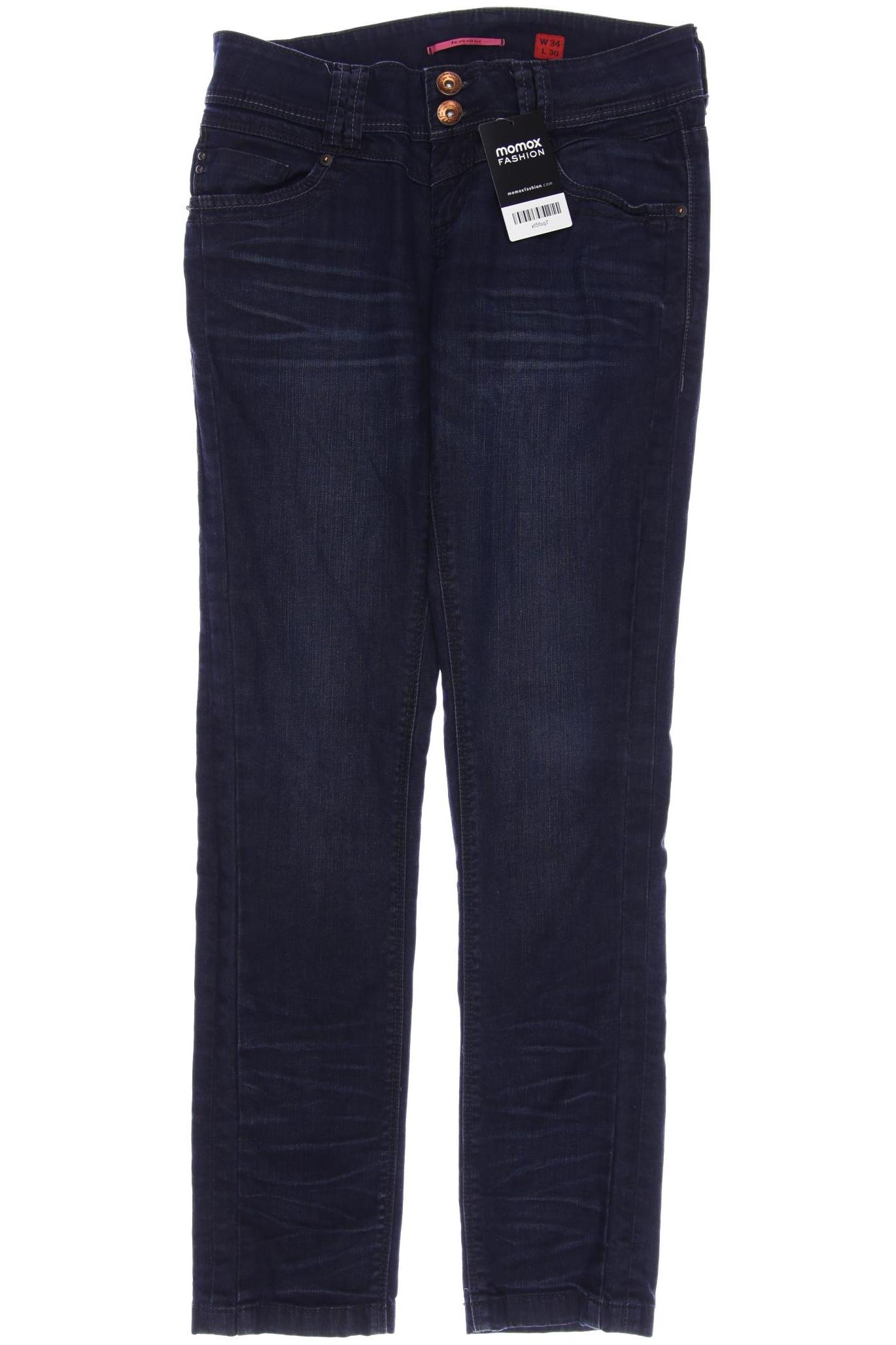 

s.Oliver Damen Jeans, marineblau