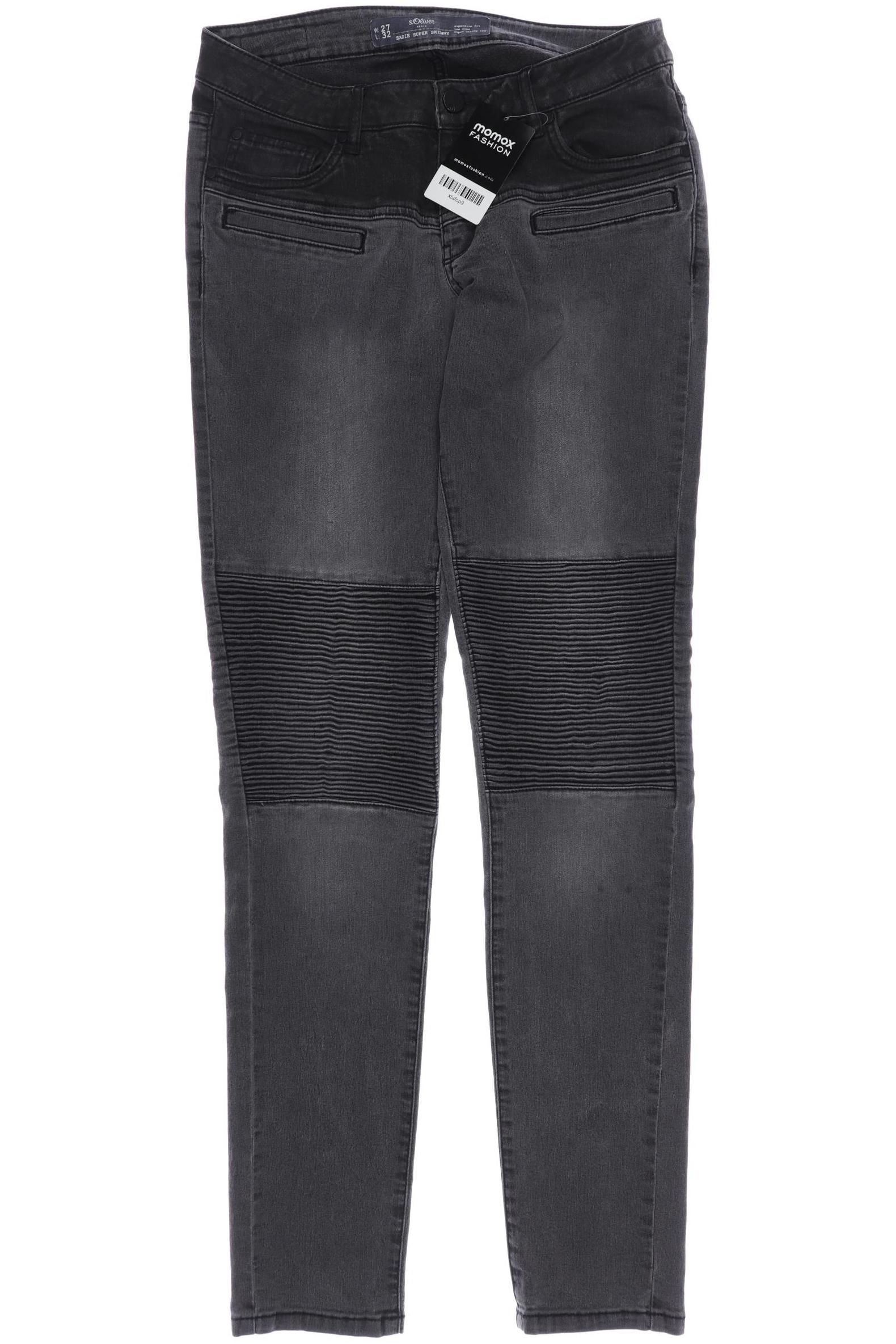 

s.Oliver Damen Jeans, grau, Gr. 27