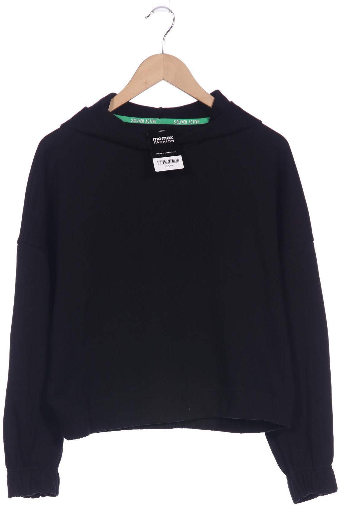 

s.Oliver Damen Kapuzenpullover, schwarz, Gr. 42