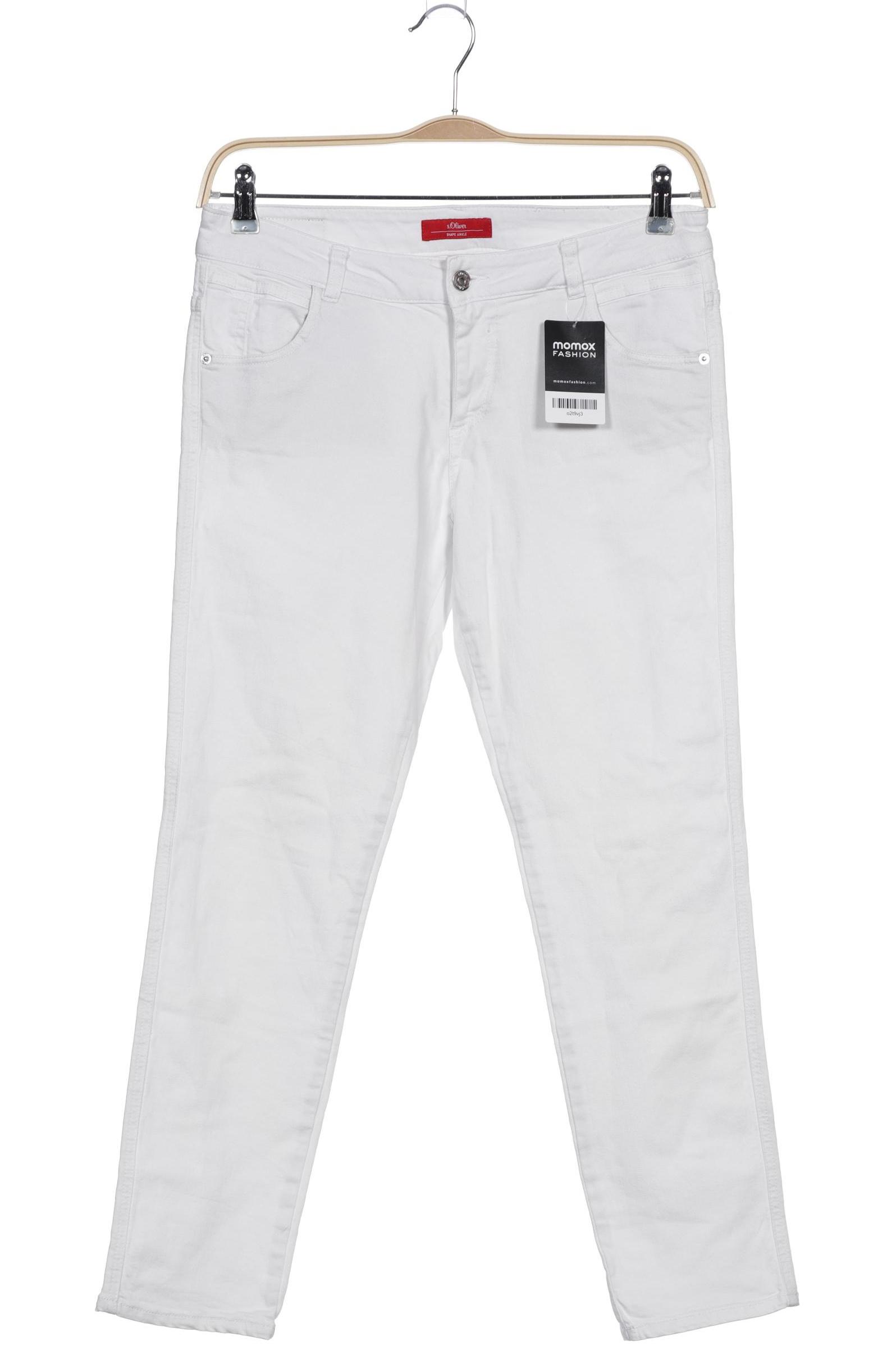 

s.Oliver Damen Jeans, weiß, Gr. 38