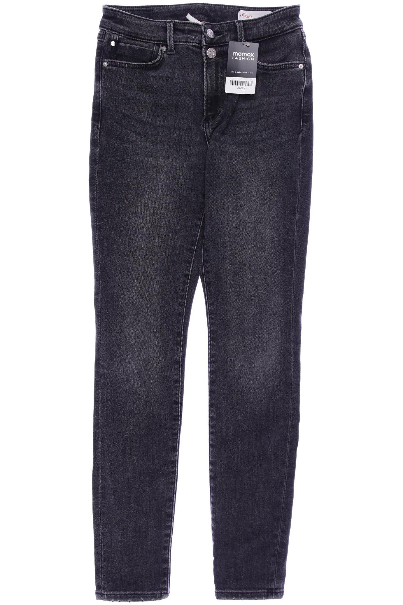 

s.Oliver Damen Jeans, grau