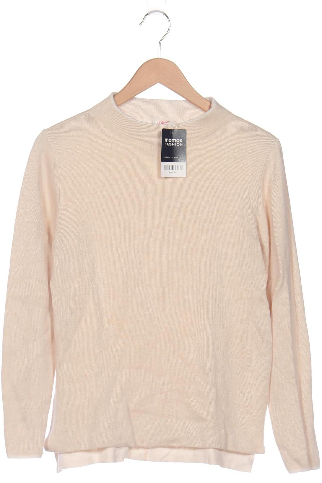 

s.Oliver Damen Pullover, cremeweiß, Gr. 38