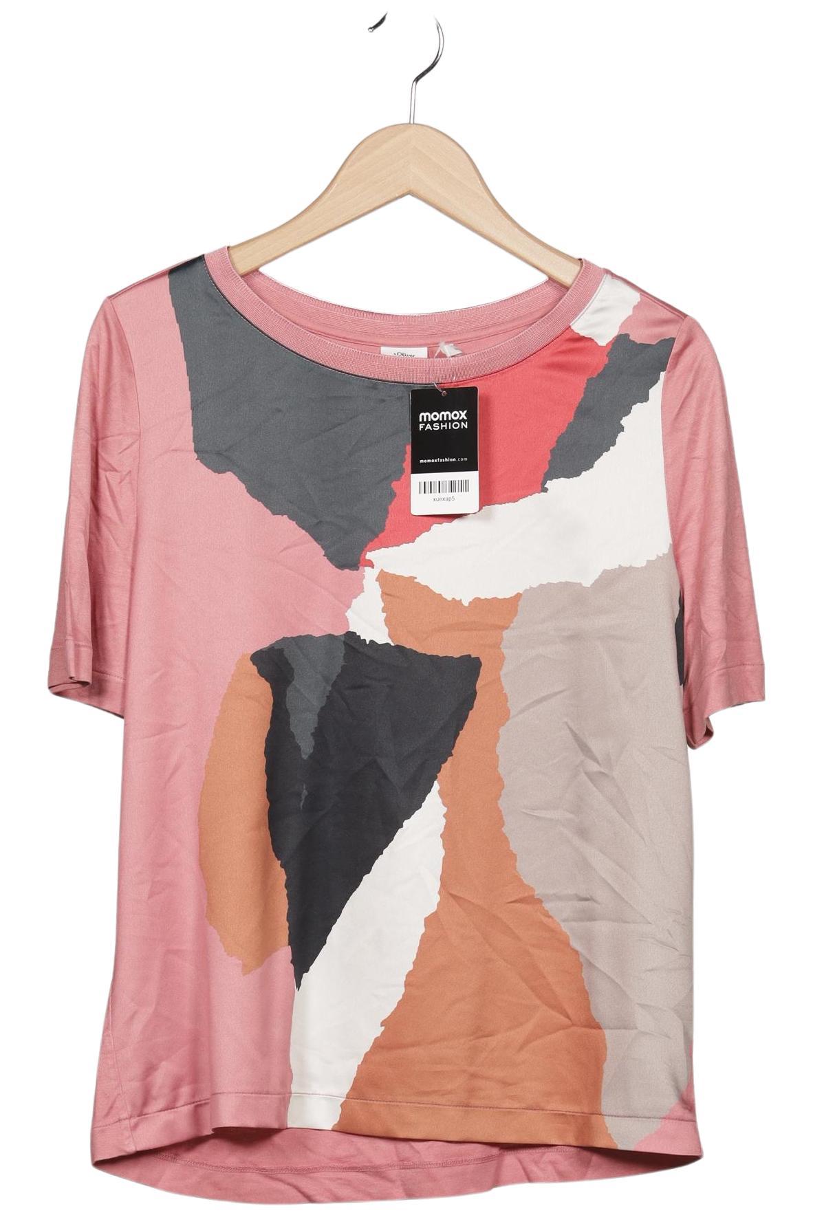 

s.Oliver Damen T-Shirt, pink, Gr. 38