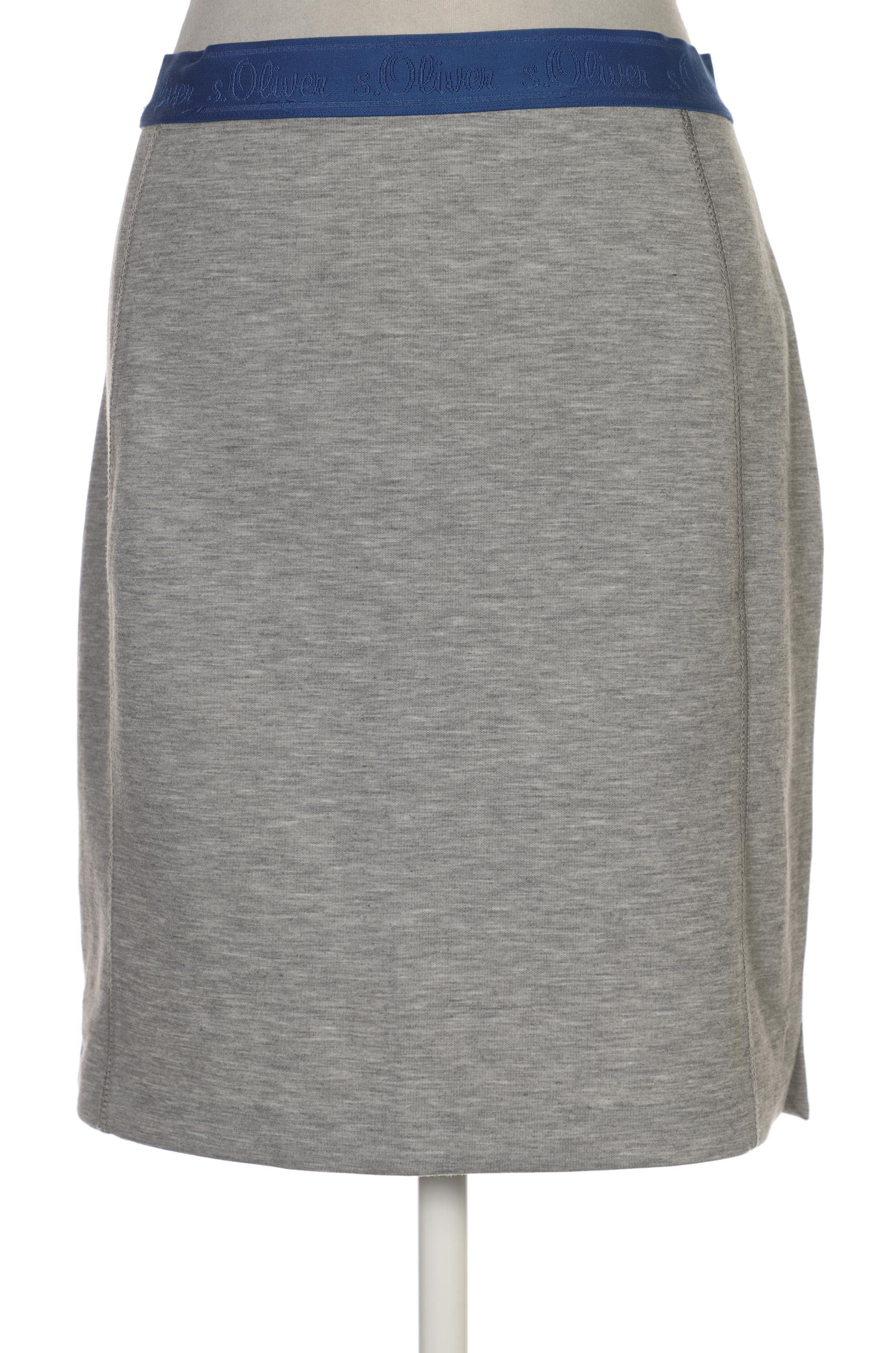 

s.Oliver Damen Rock, grau, Gr. 40
