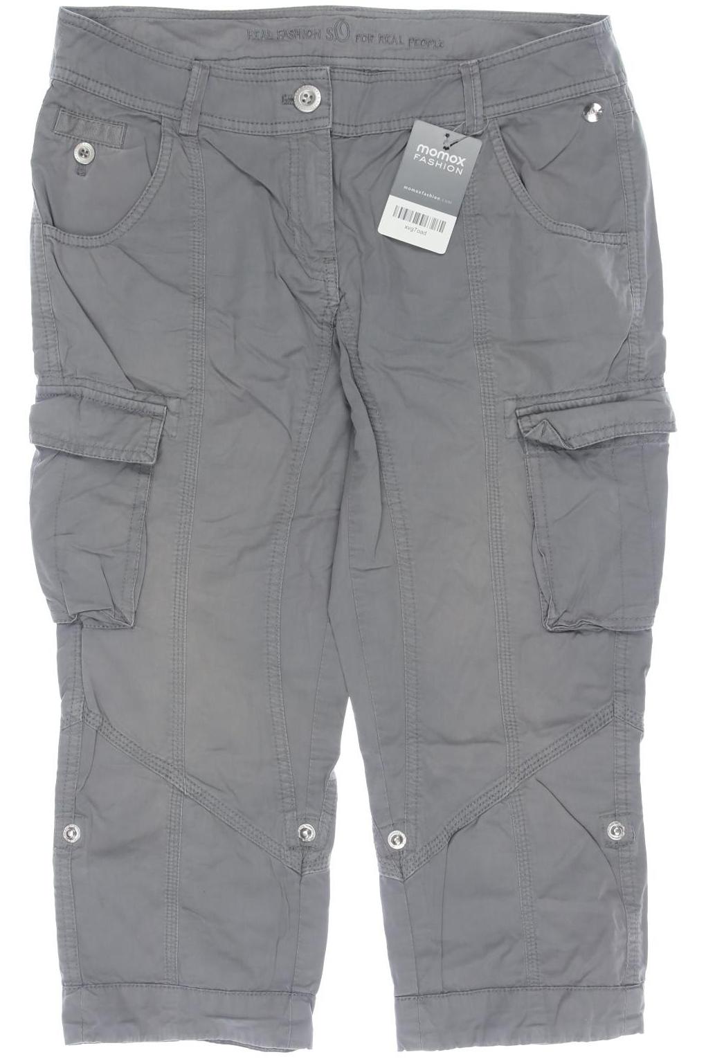 

s.Oliver Damen Stoffhose, grau, Gr. 36