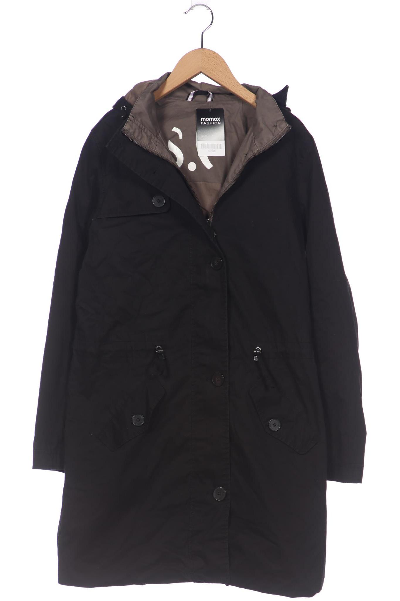 

s.Oliver Damen Mantel, schwarz, Gr. 40