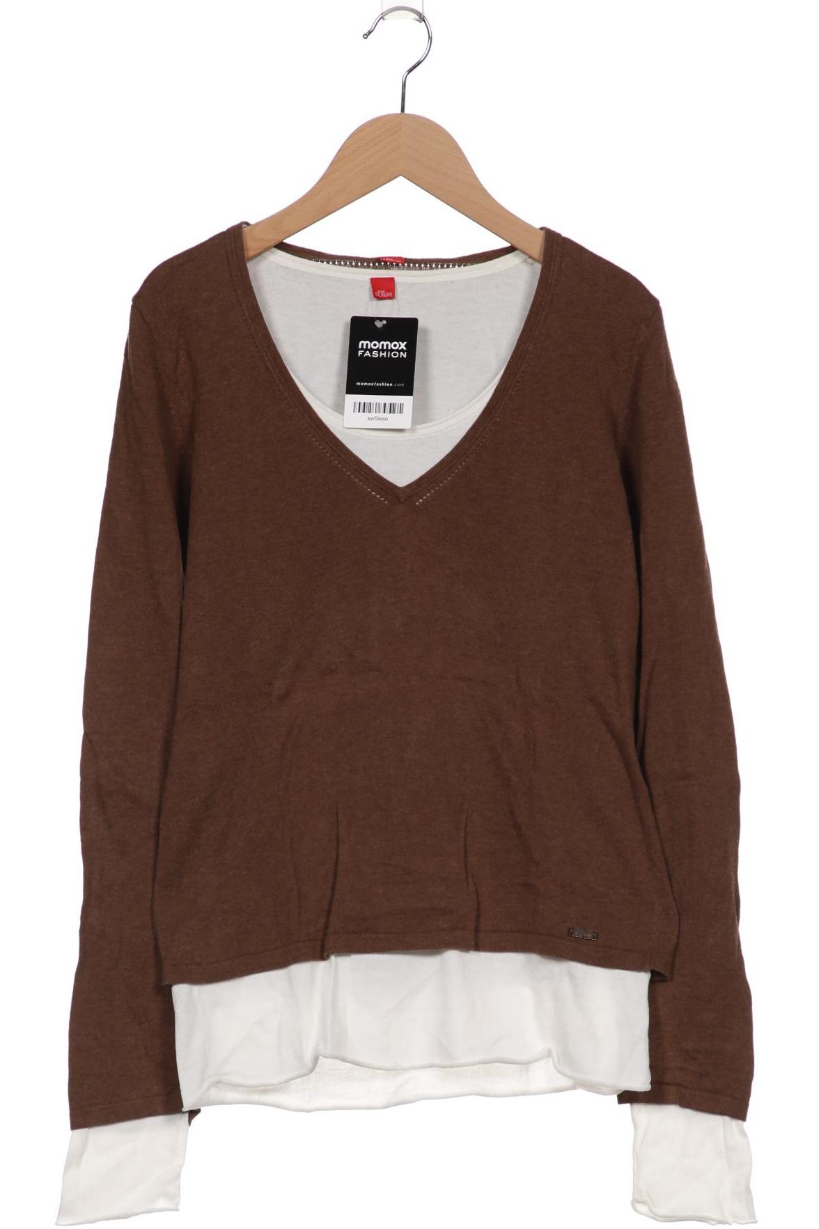 

s.Oliver Damen Pullover, braun