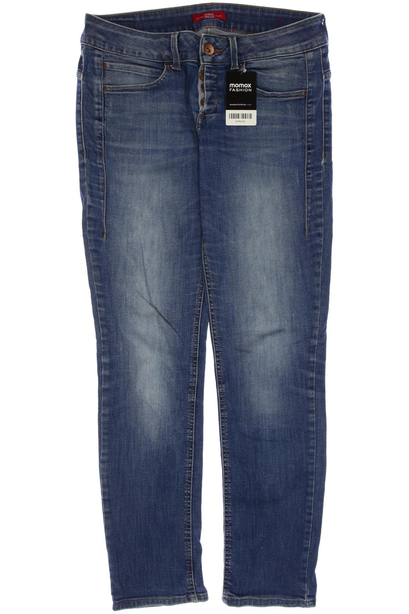 

s.Oliver Damen Jeans, blau