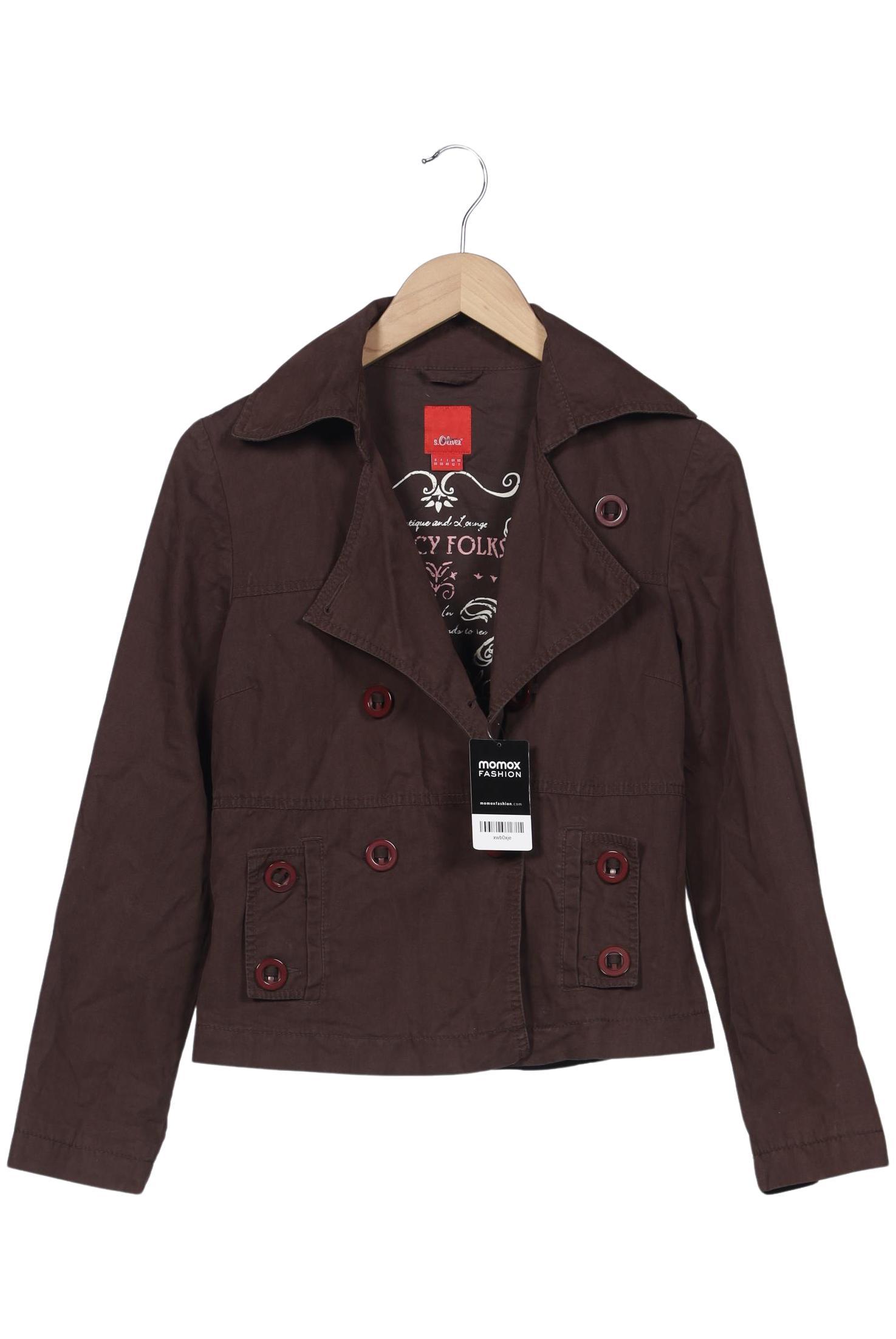 

s.Oliver Damen Jacke, bordeaux, Gr. 36