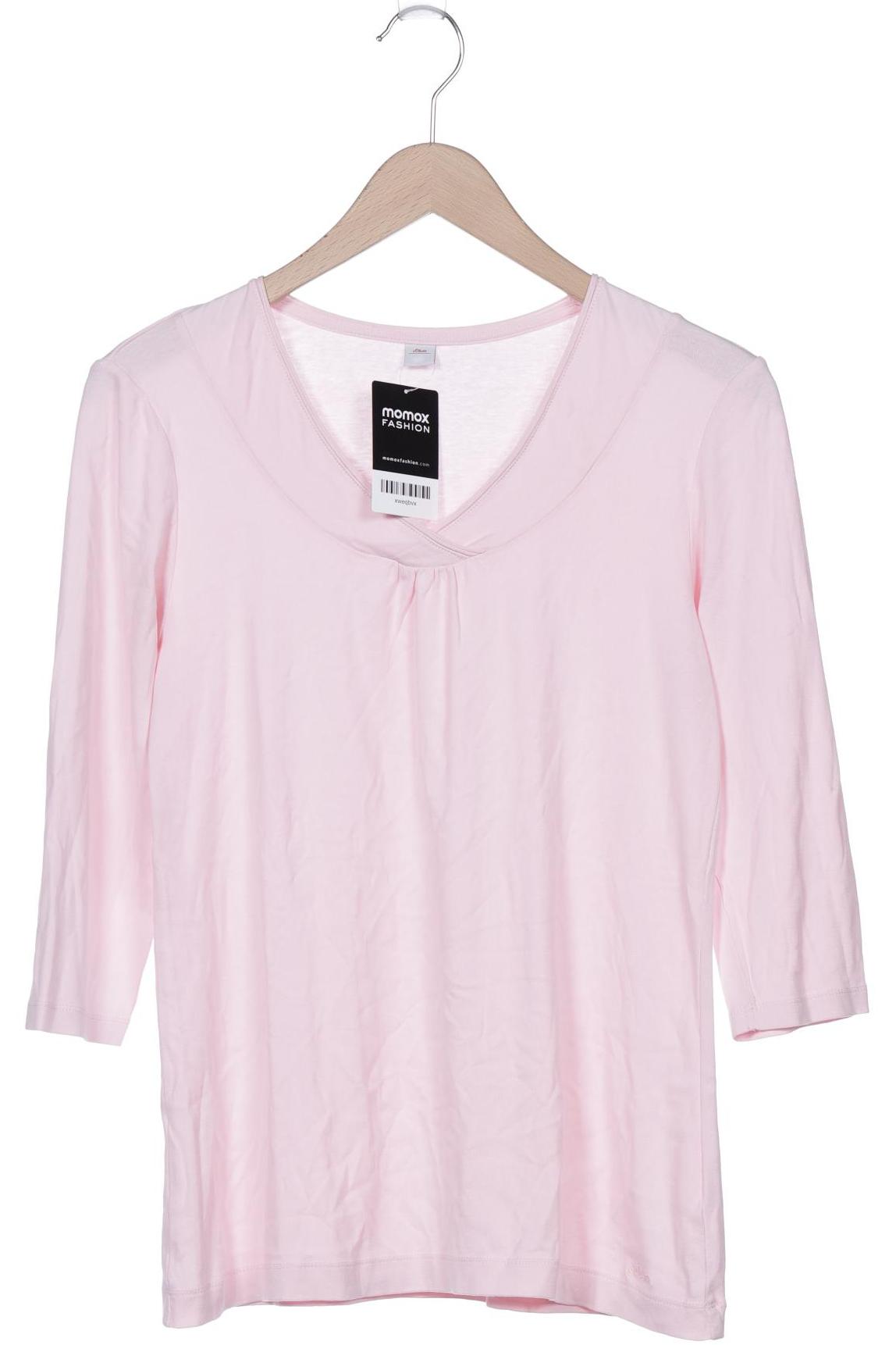 

s.Oliver Damen Langarmshirt, pink, Gr. 42