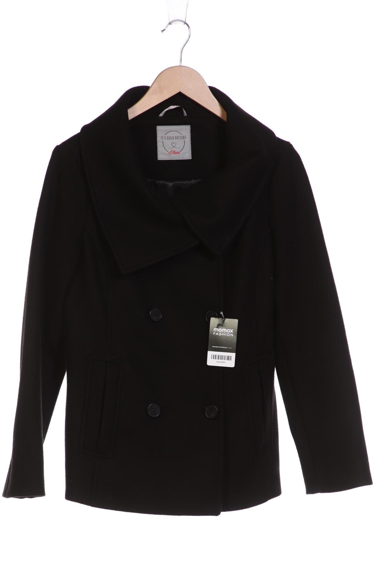 

s.Oliver Damen Jacke, schwarz, Gr. 38
