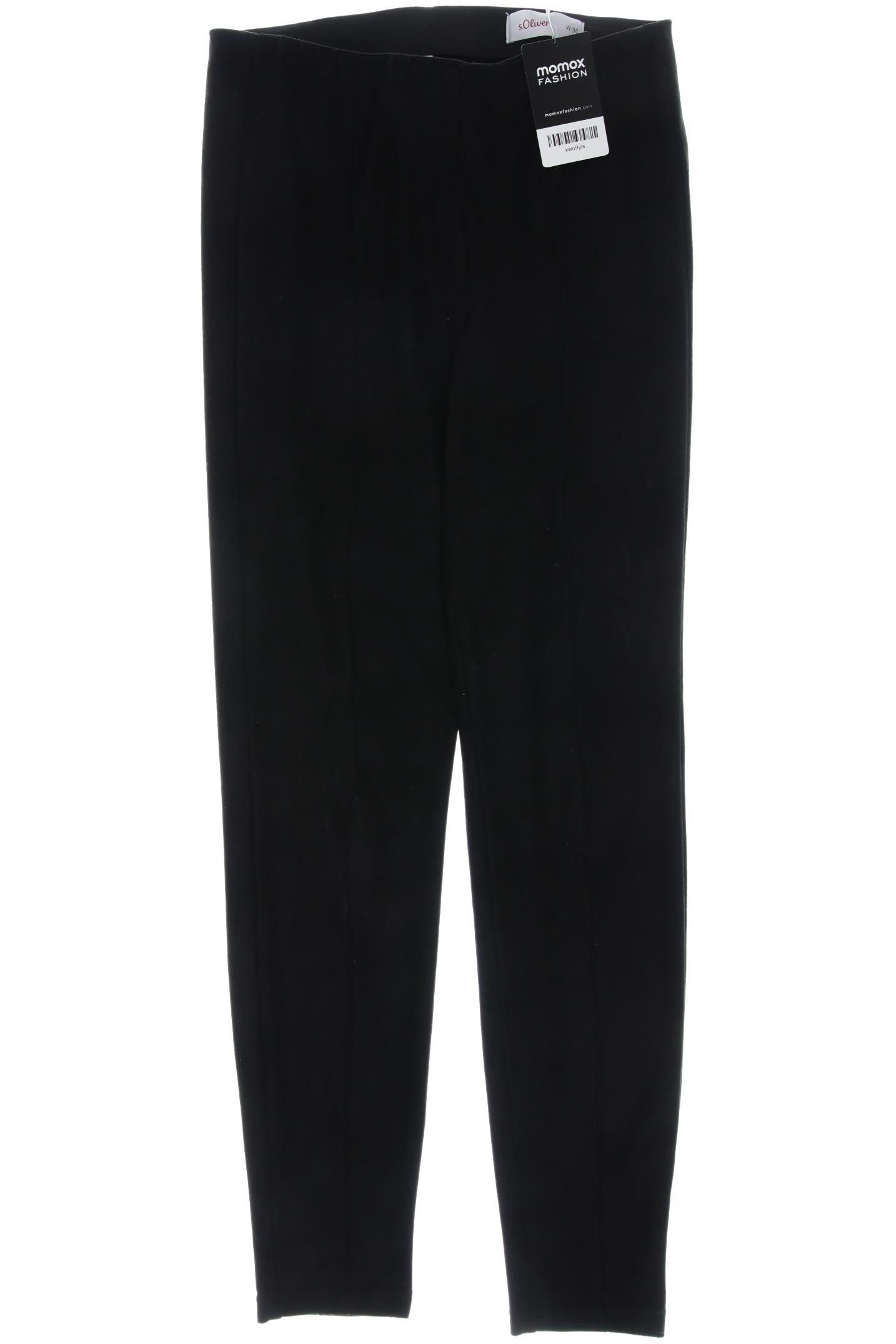 

s.Oliver Damen Stoffhose, schwarz, Gr. 36