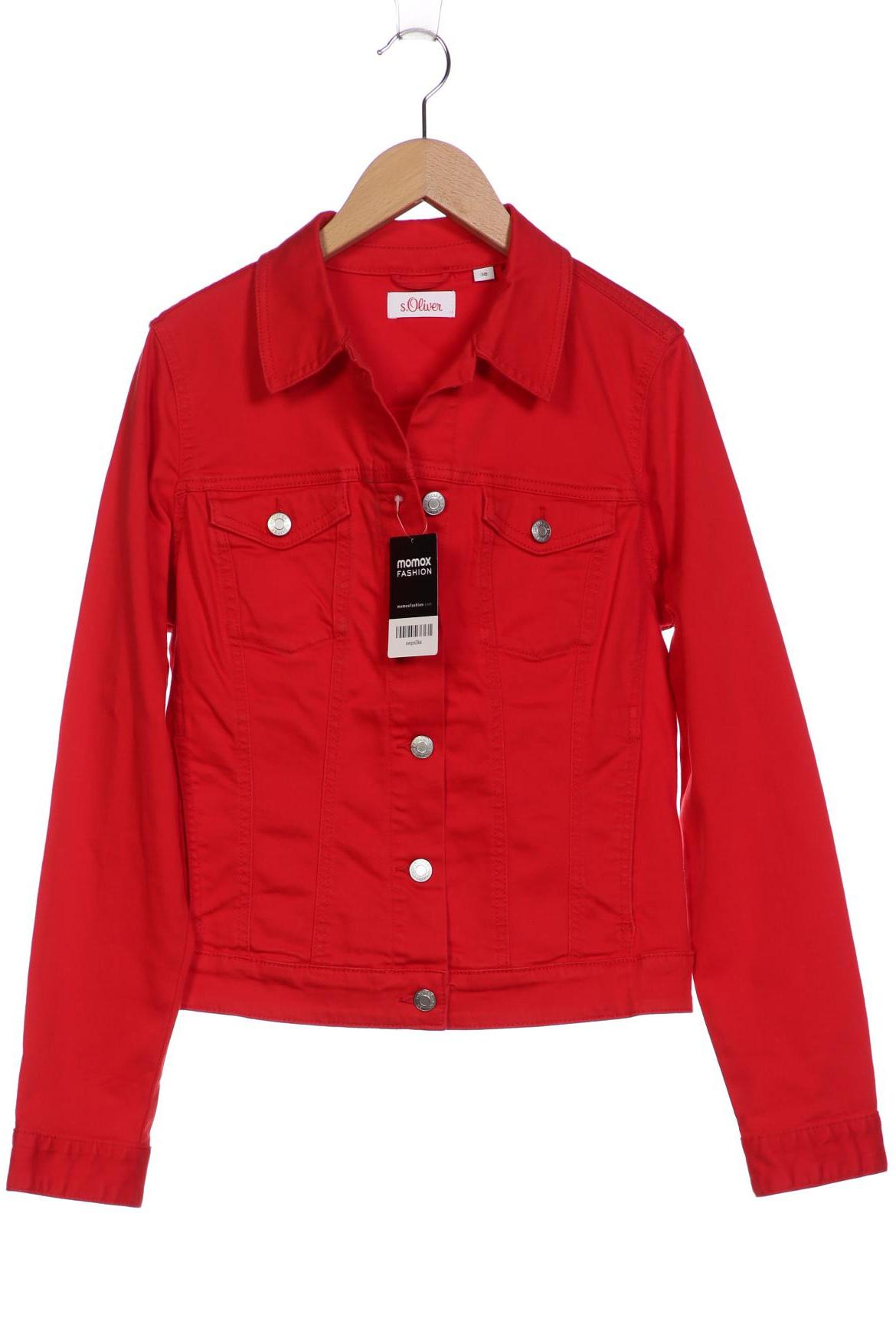 

s.Oliver Damen Jacke, rot, Gr. 38