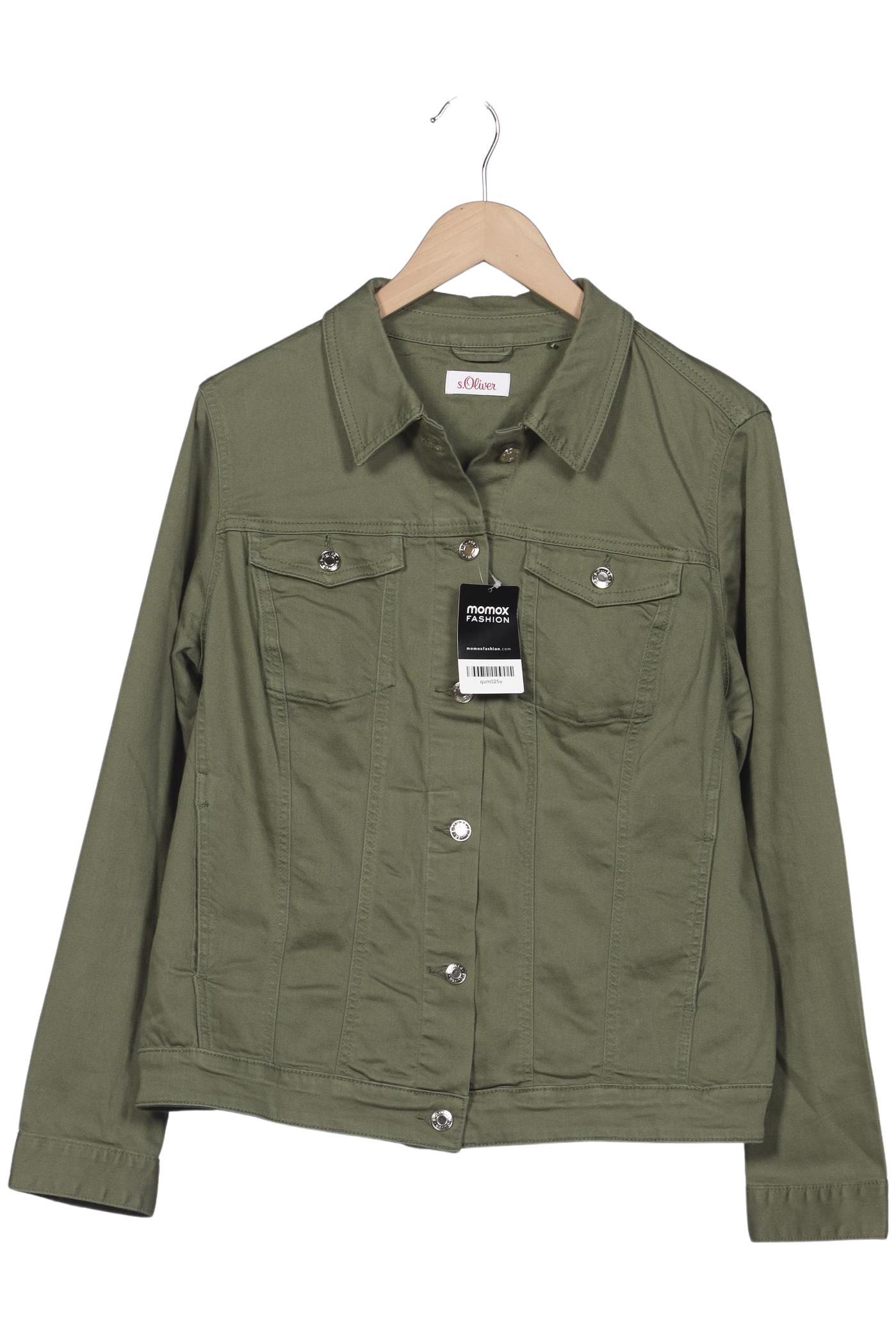 

s.Oliver Damen Jacke, grün, Gr. 46