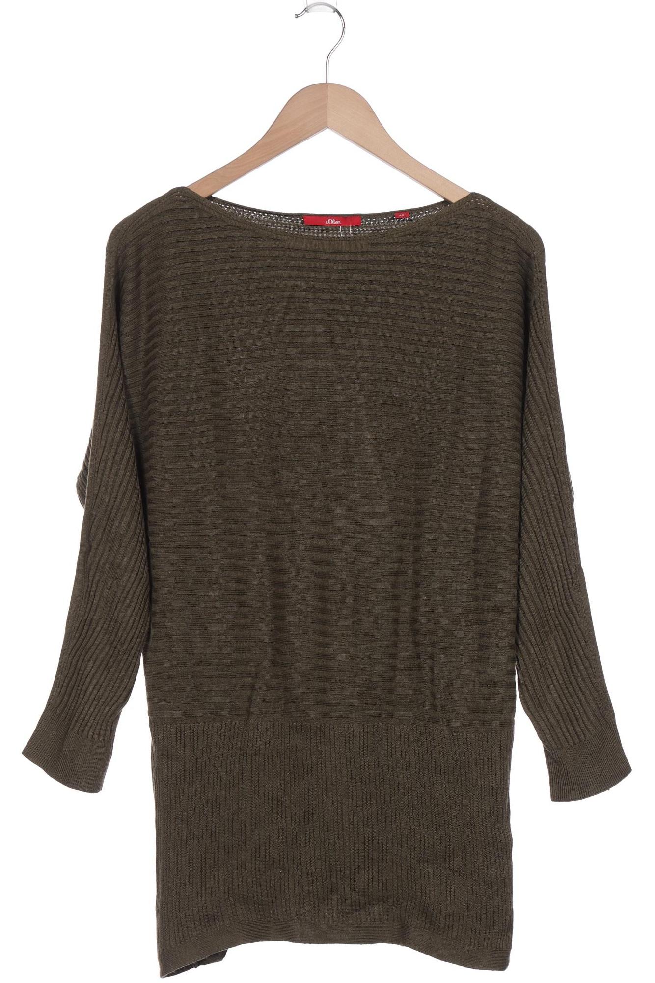 

s.Oliver Damen Pullover, grün, Gr. 42
