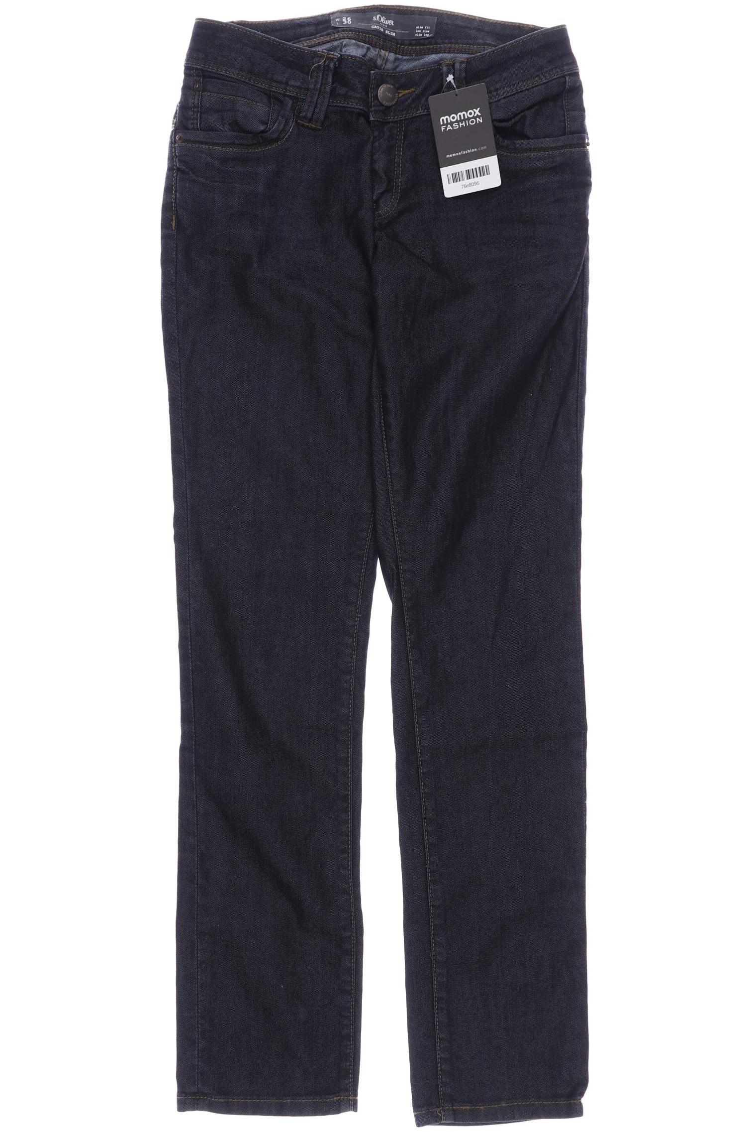 

s.Oliver Damen Jeans, marineblau