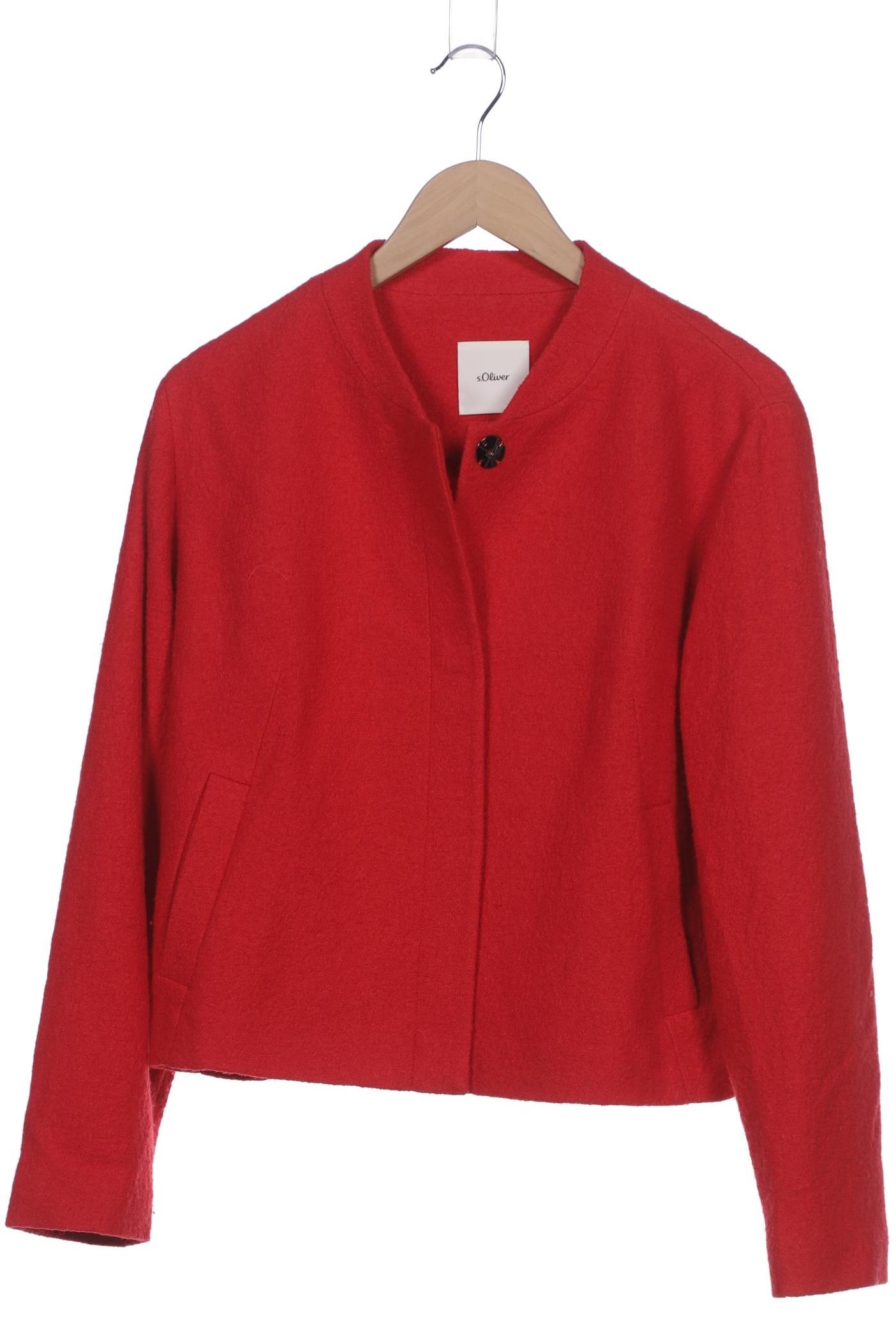 

s.Oliver Damen Jacke, rot, Gr. 42