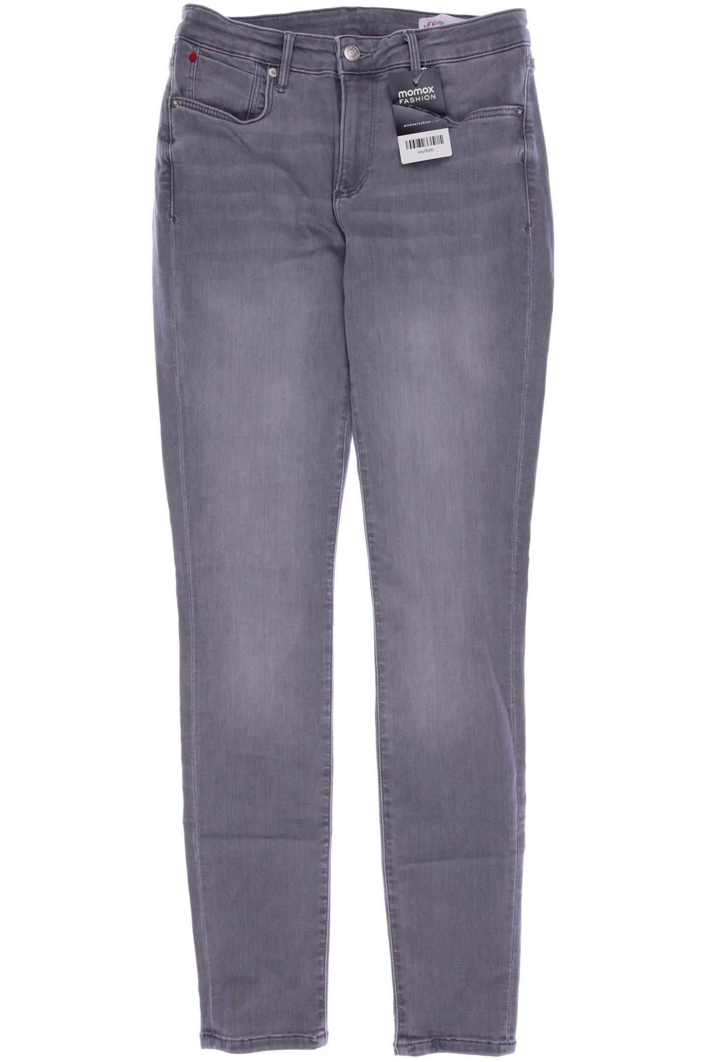 

s.Oliver Damen Jeans, grau