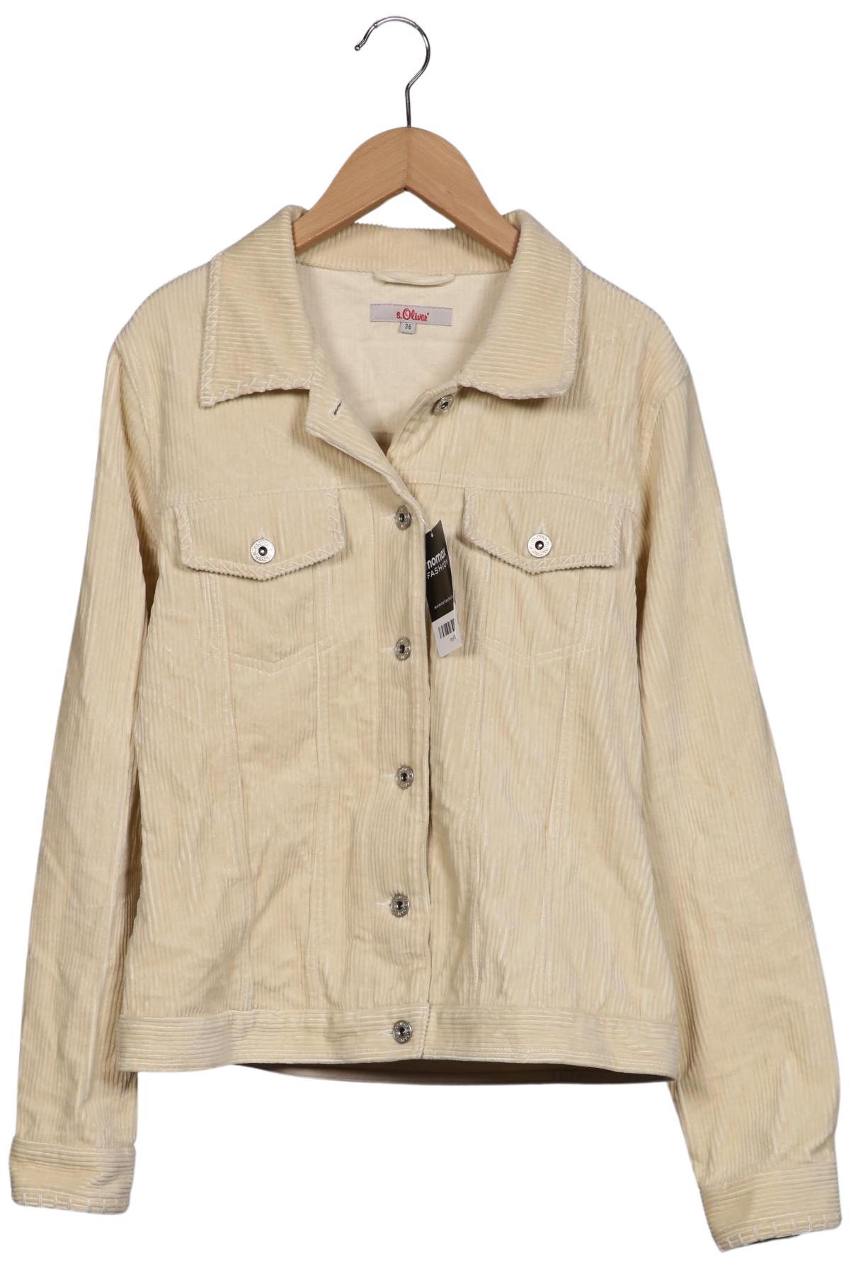 

s.Oliver Damen Jacke, beige, Gr. 36