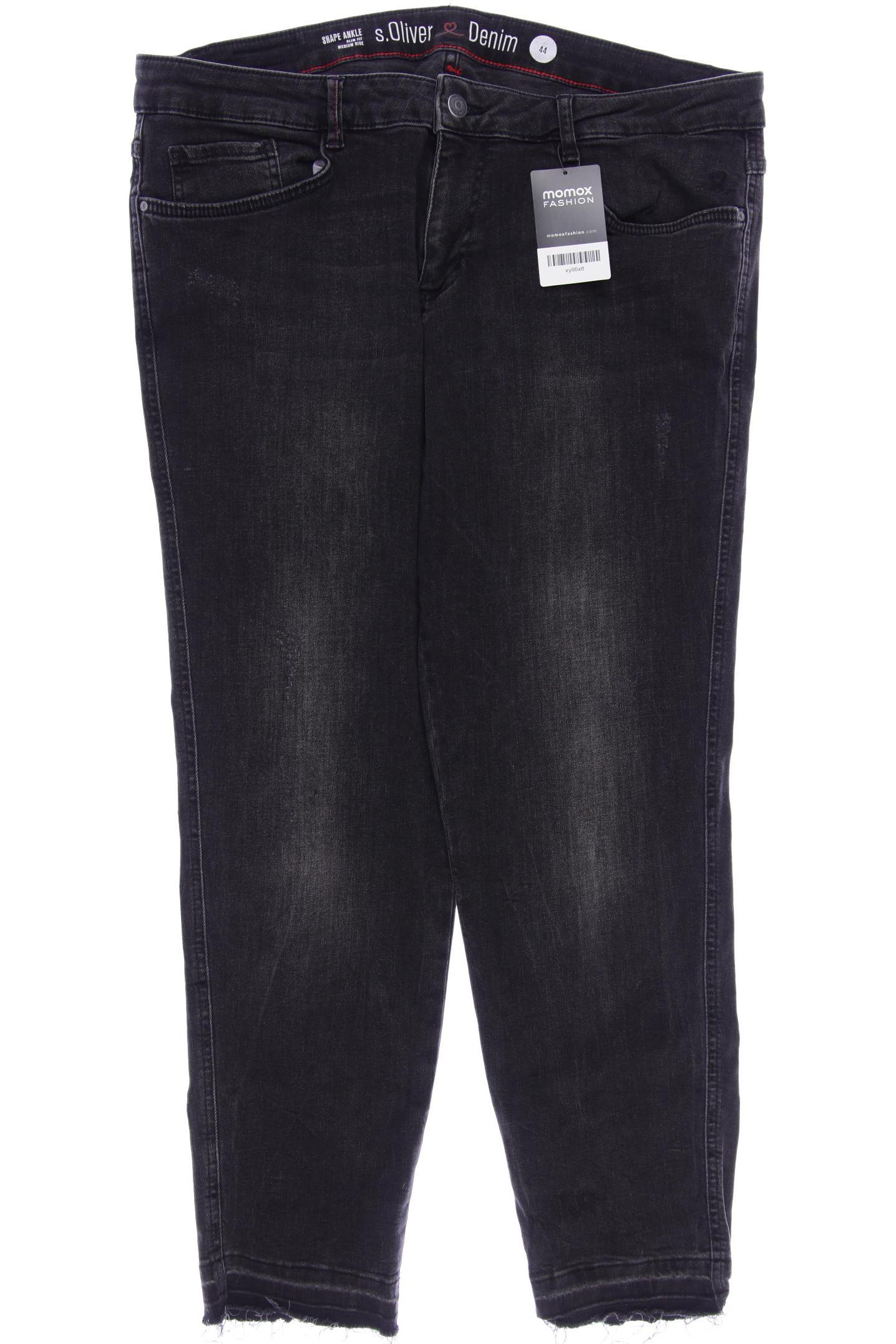 

s.Oliver Damen Jeans, grau