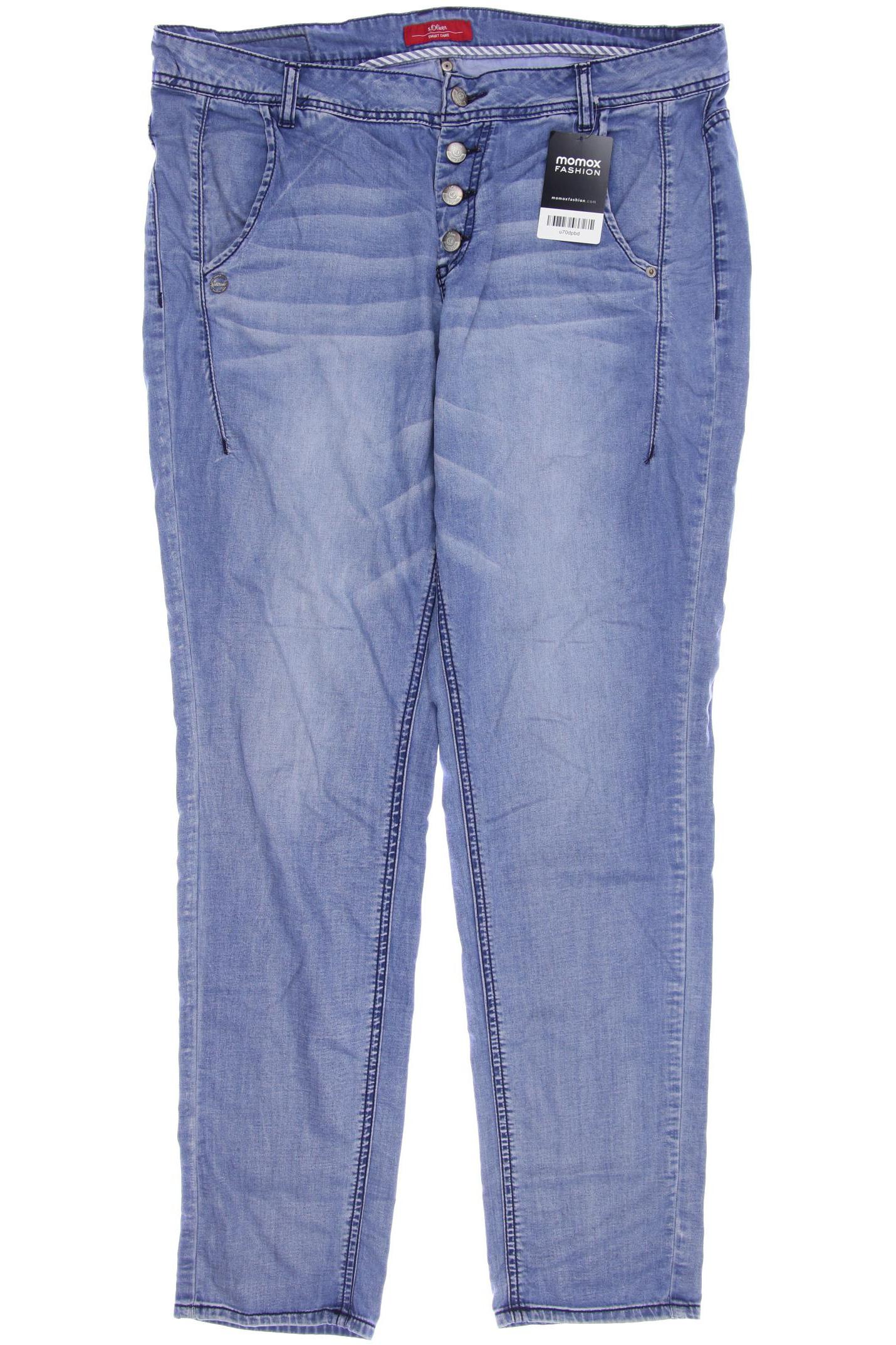 

s.Oliver Damen Jeans, blau