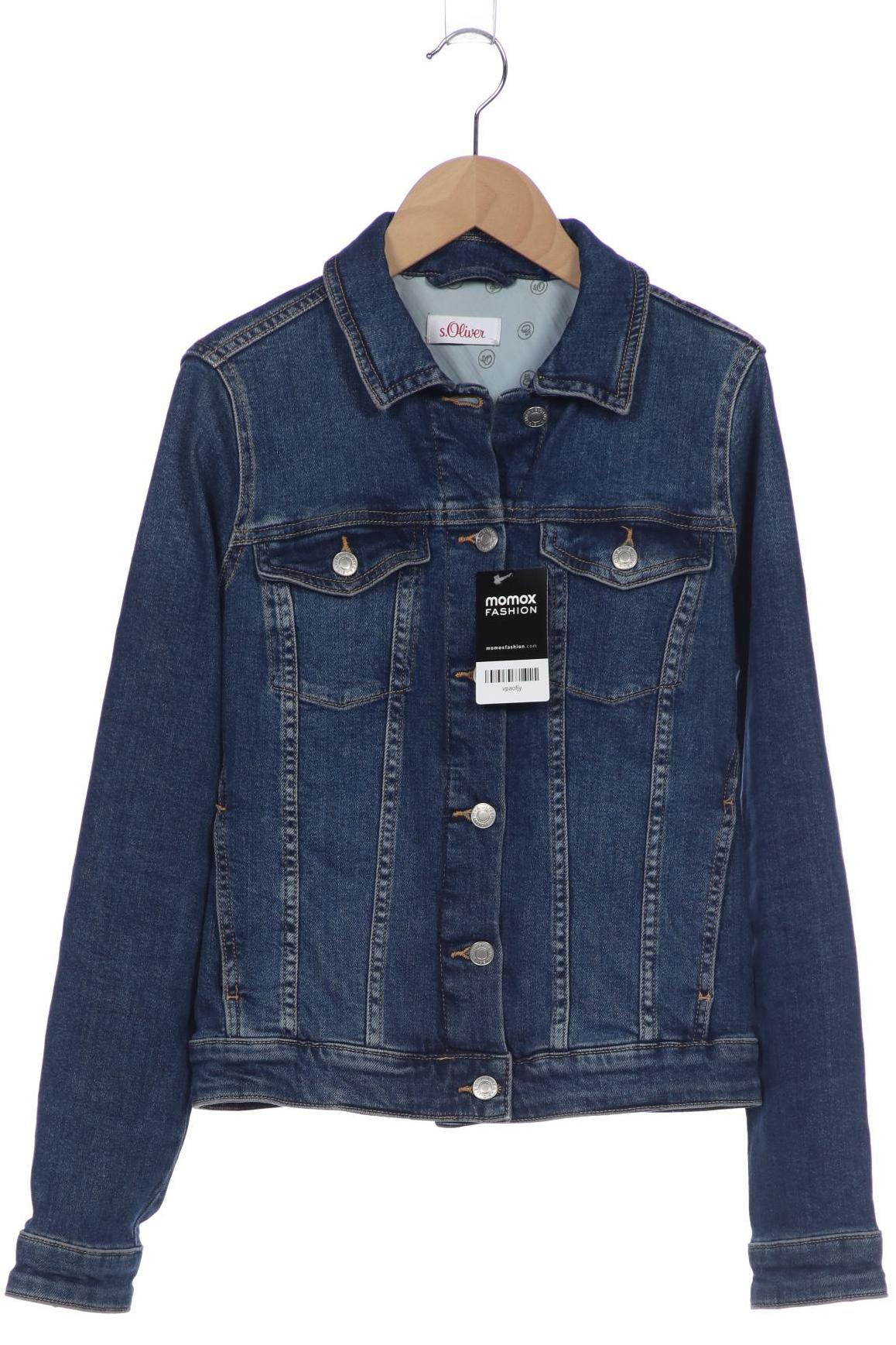 

s.Oliver Damen Jacke, blau, Gr. 36