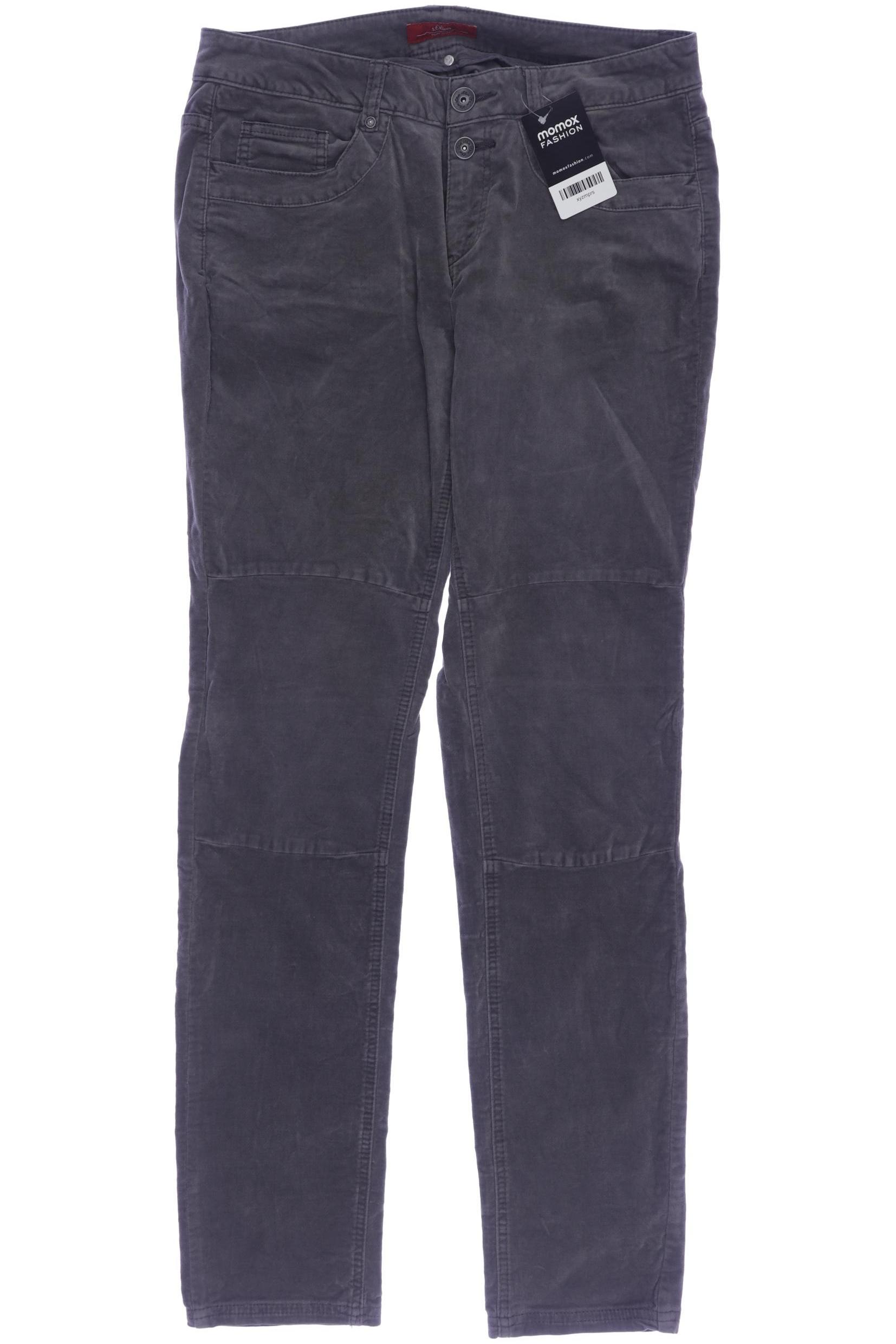 

s.Oliver Damen Stoffhose, grau, Gr. 38