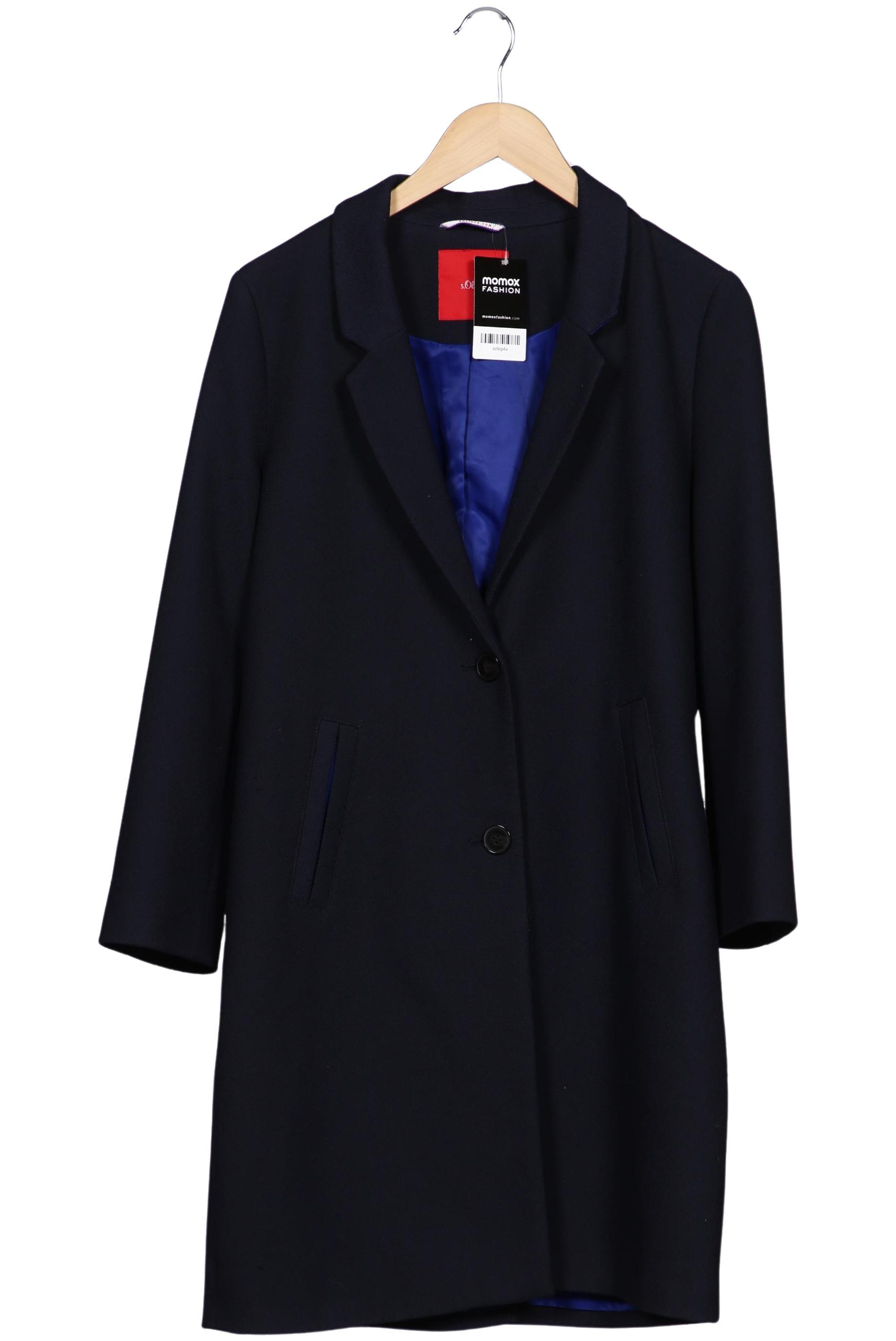 

s.Oliver Damen Mantel, marineblau, Gr. 40