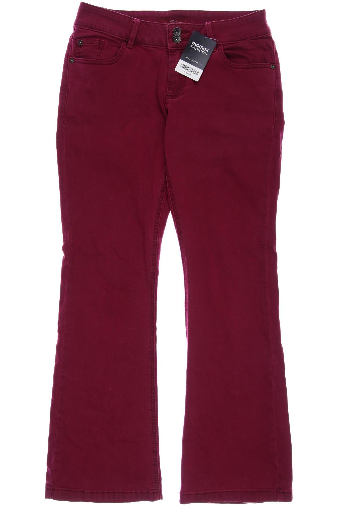 

s.Oliver Damen Jeans, bordeaux, Gr. 36