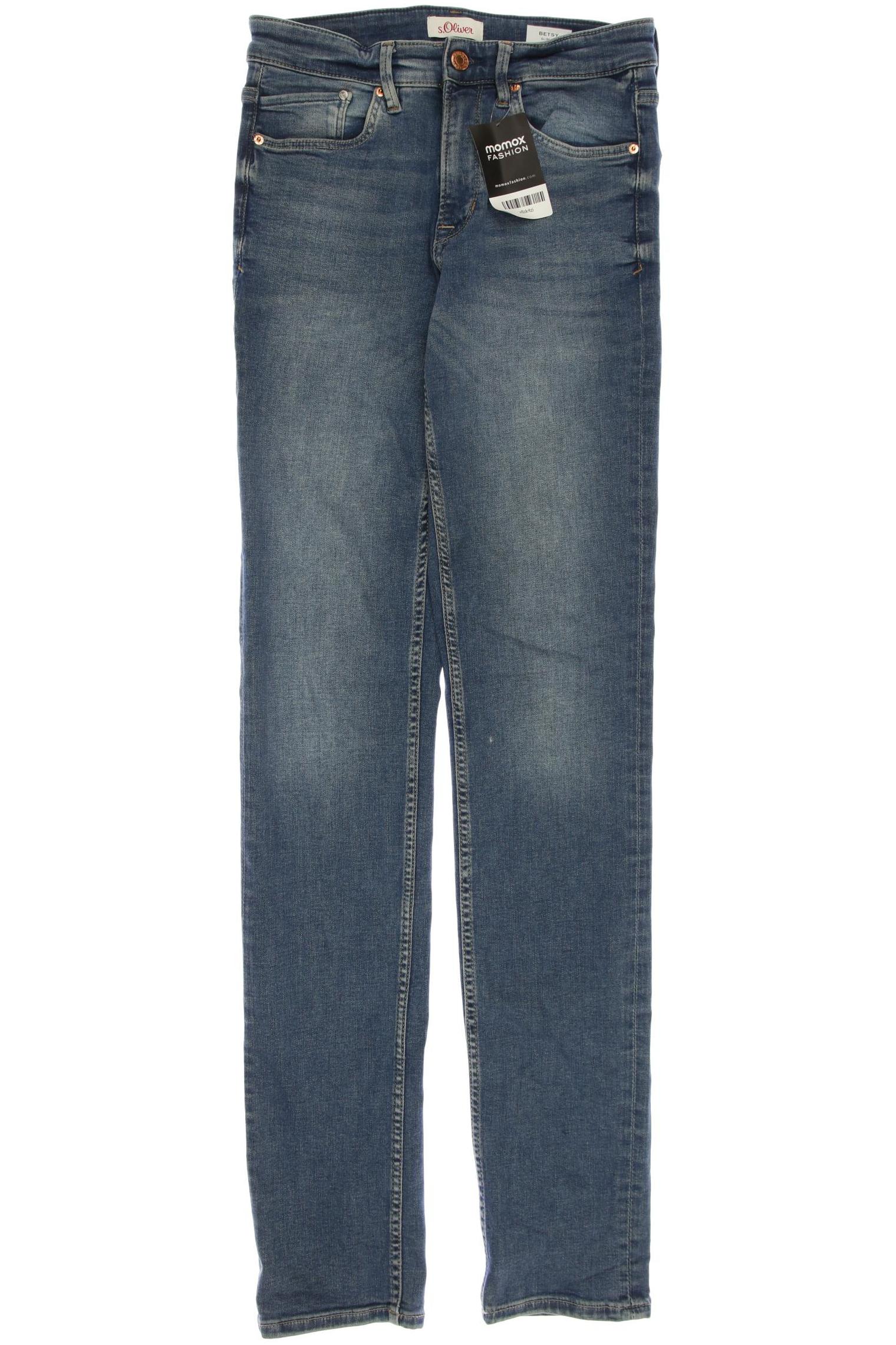 

s.Oliver Damen Jeans, blau