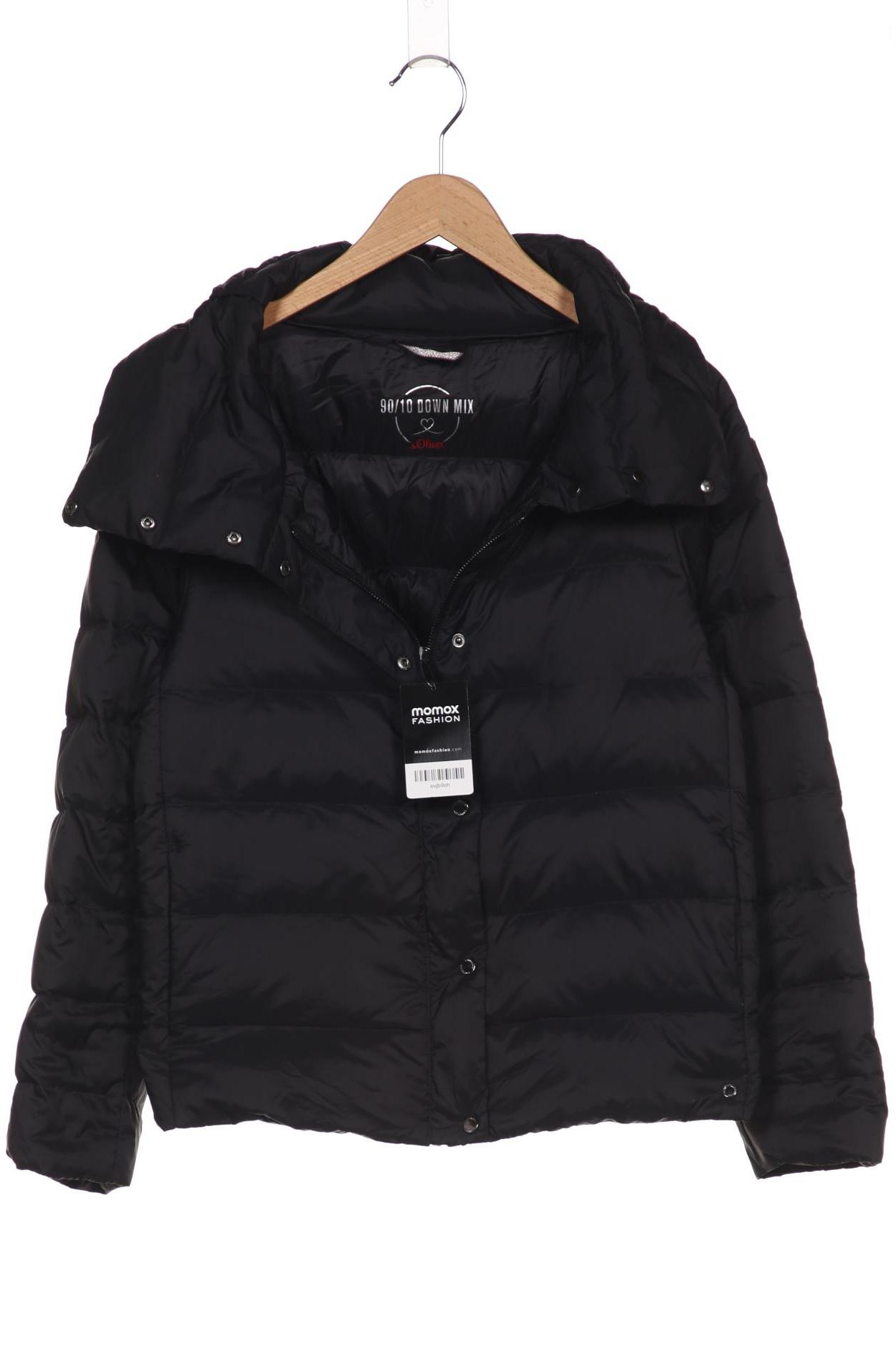 

s.Oliver Damen Jacke, schwarz, Gr. 36