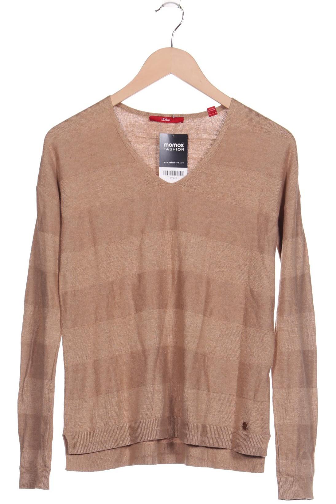 

s.Oliver Damen Pullover, beige, Gr. 36