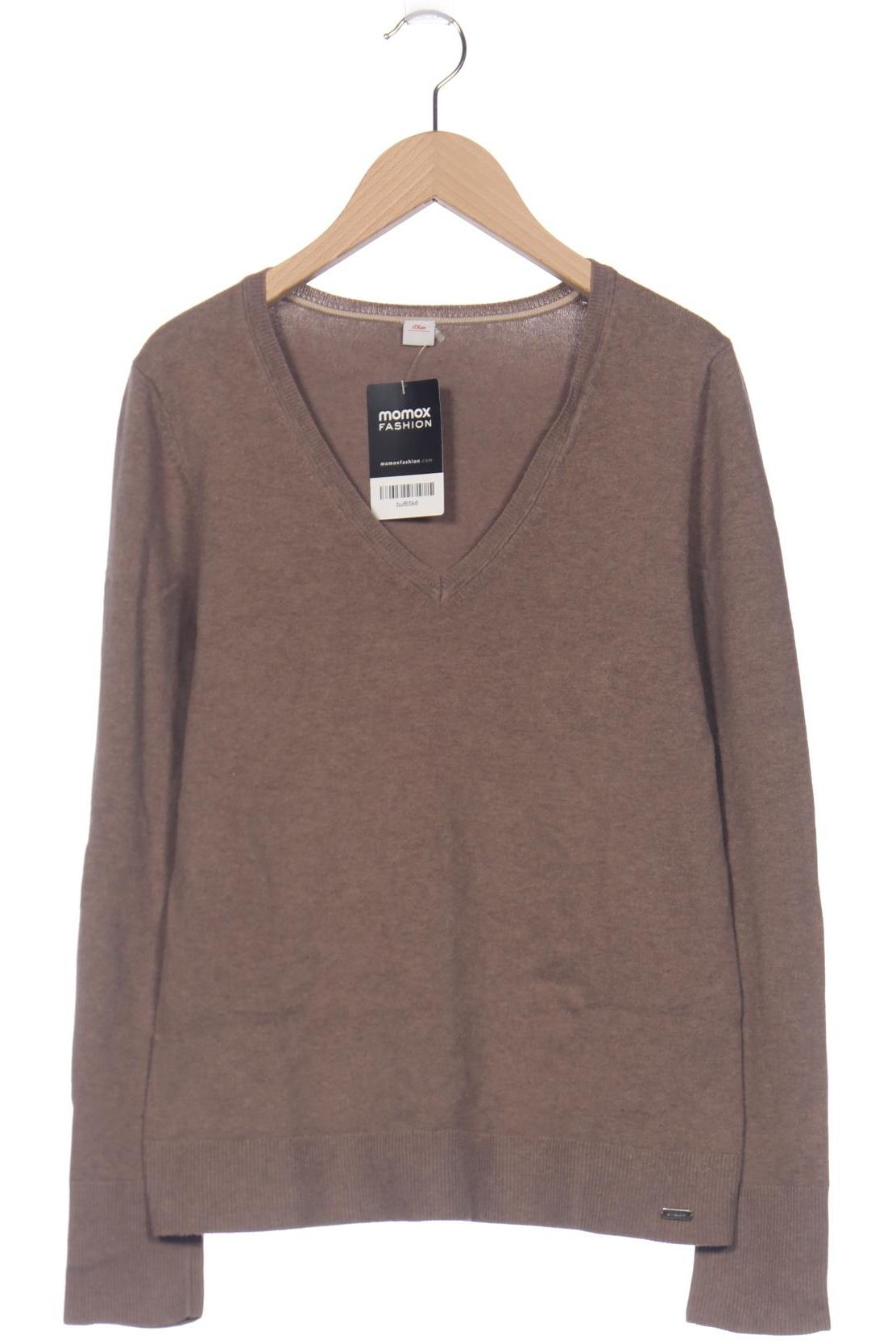 

s.Oliver Damen Pullover, beige, Gr. 38