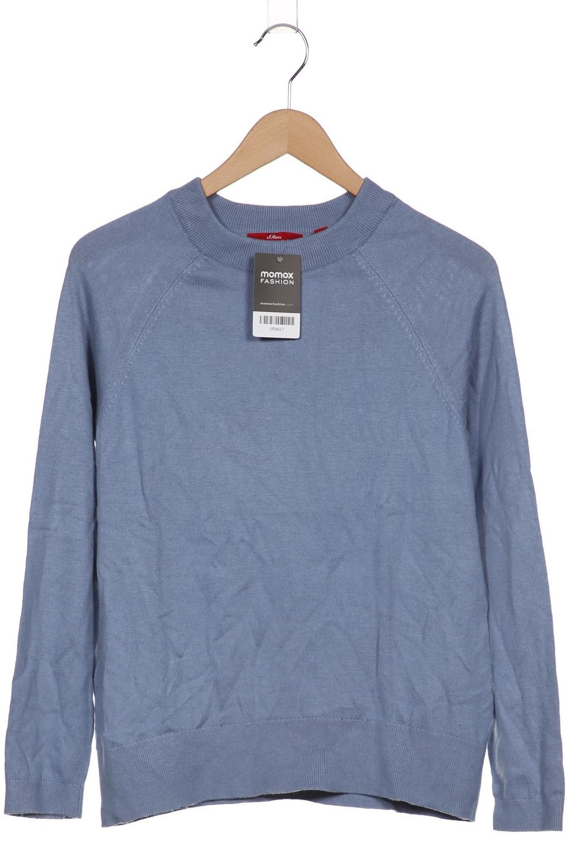 

s.Oliver Damen Pullover, blau, Gr. 36
