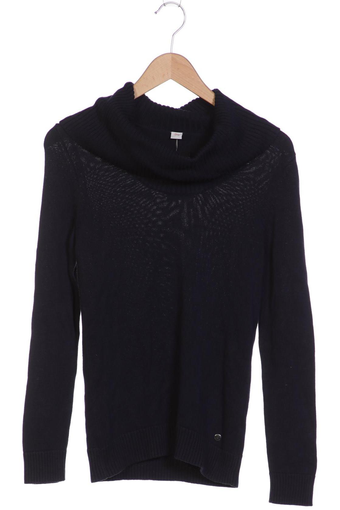 

s.Oliver Damen Pullover, marineblau