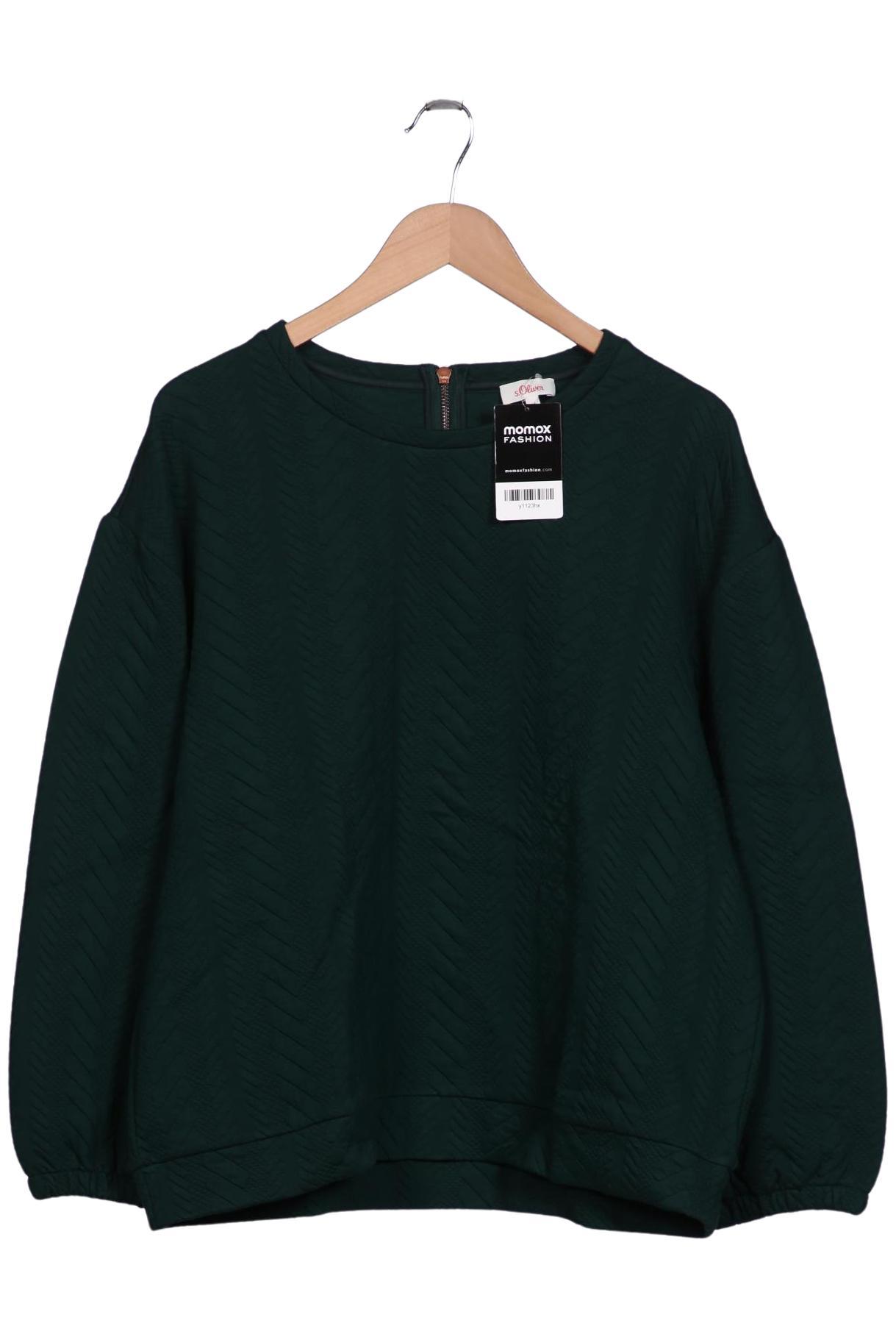 

s.Oliver Damen Sweatshirt, grün, Gr. 44