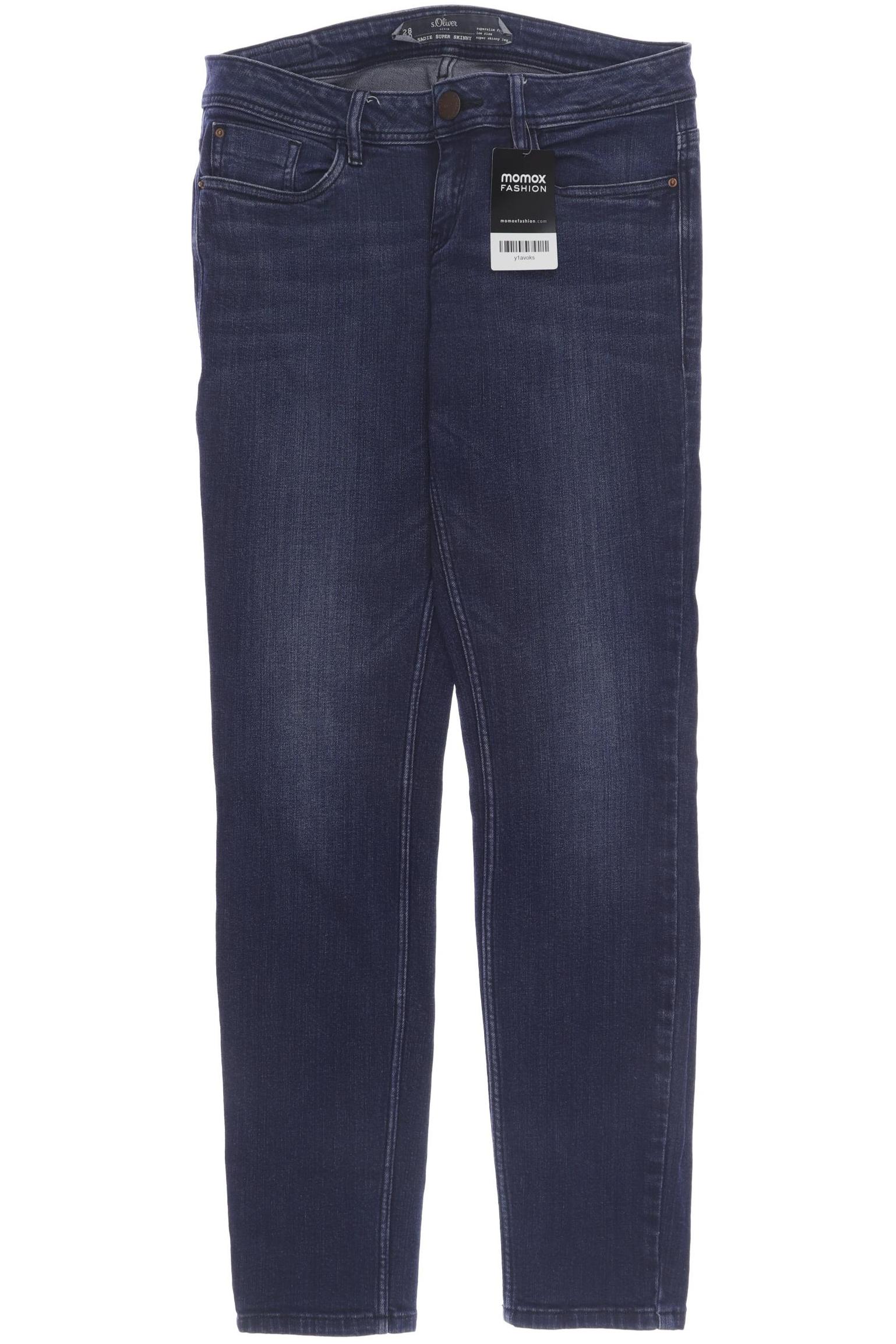 

s.Oliver Damen Jeans, blau