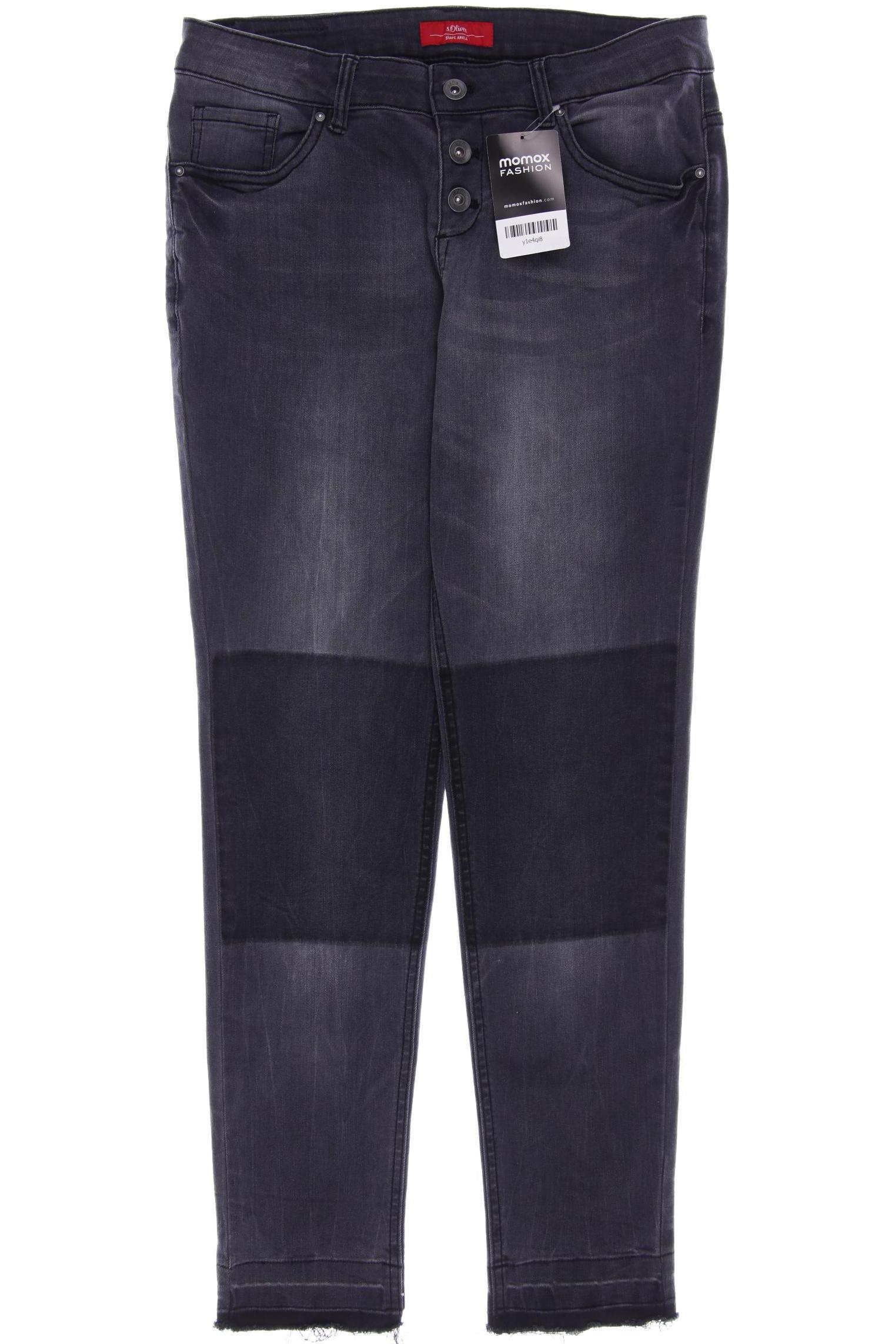 

s.Oliver Damen Jeans, grau