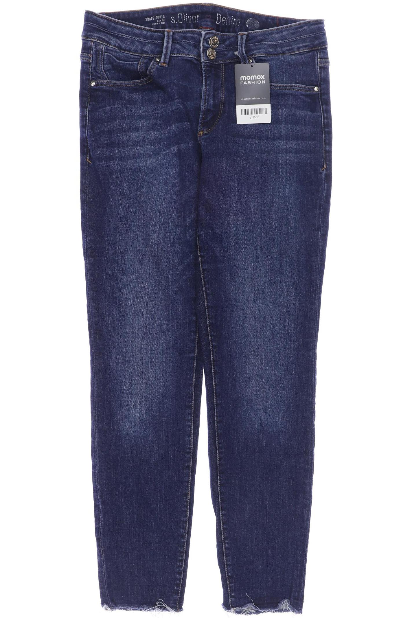

s.Oliver Damen Jeans, marineblau