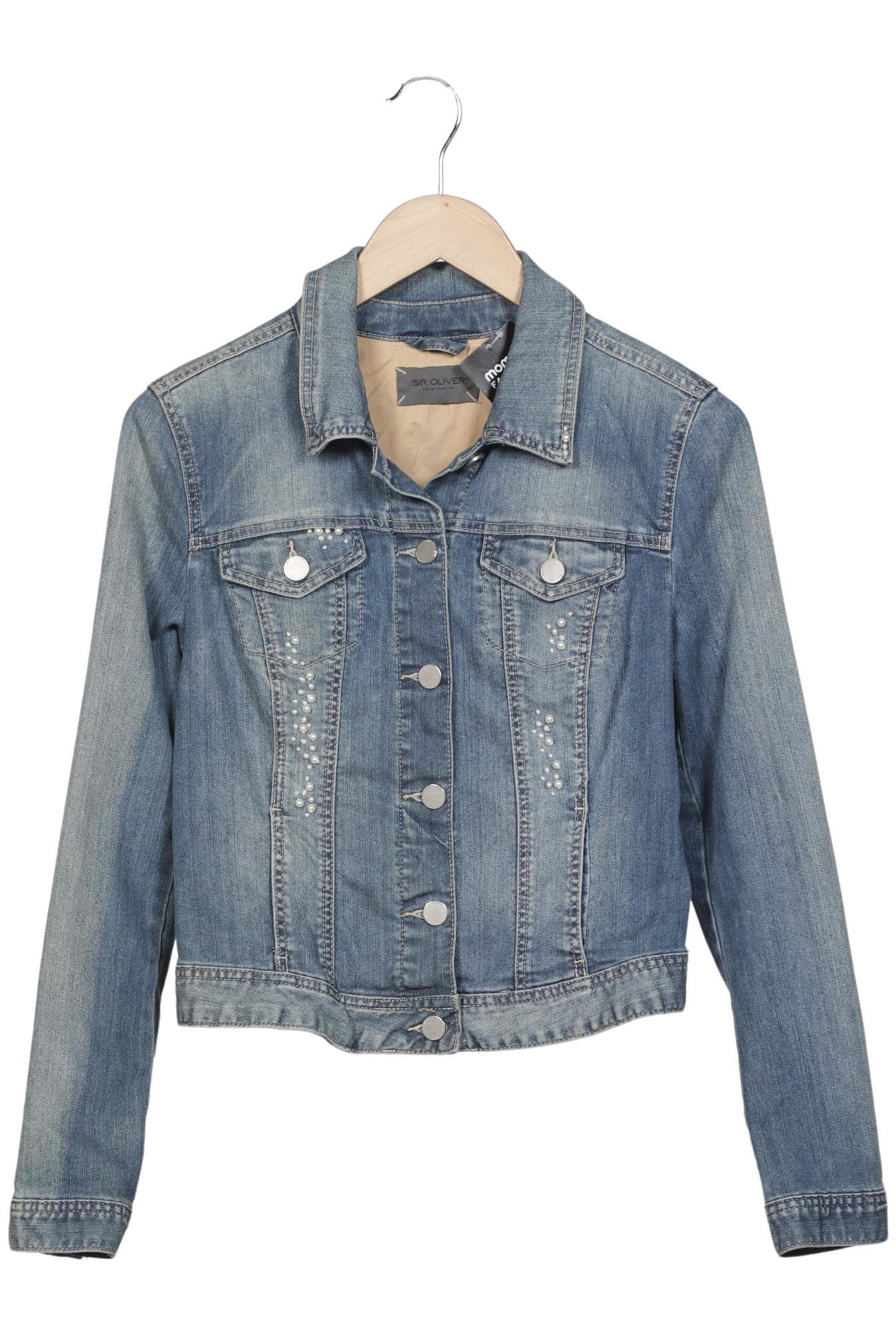

s.Oliver Damen Jacke, blau, Gr. 38