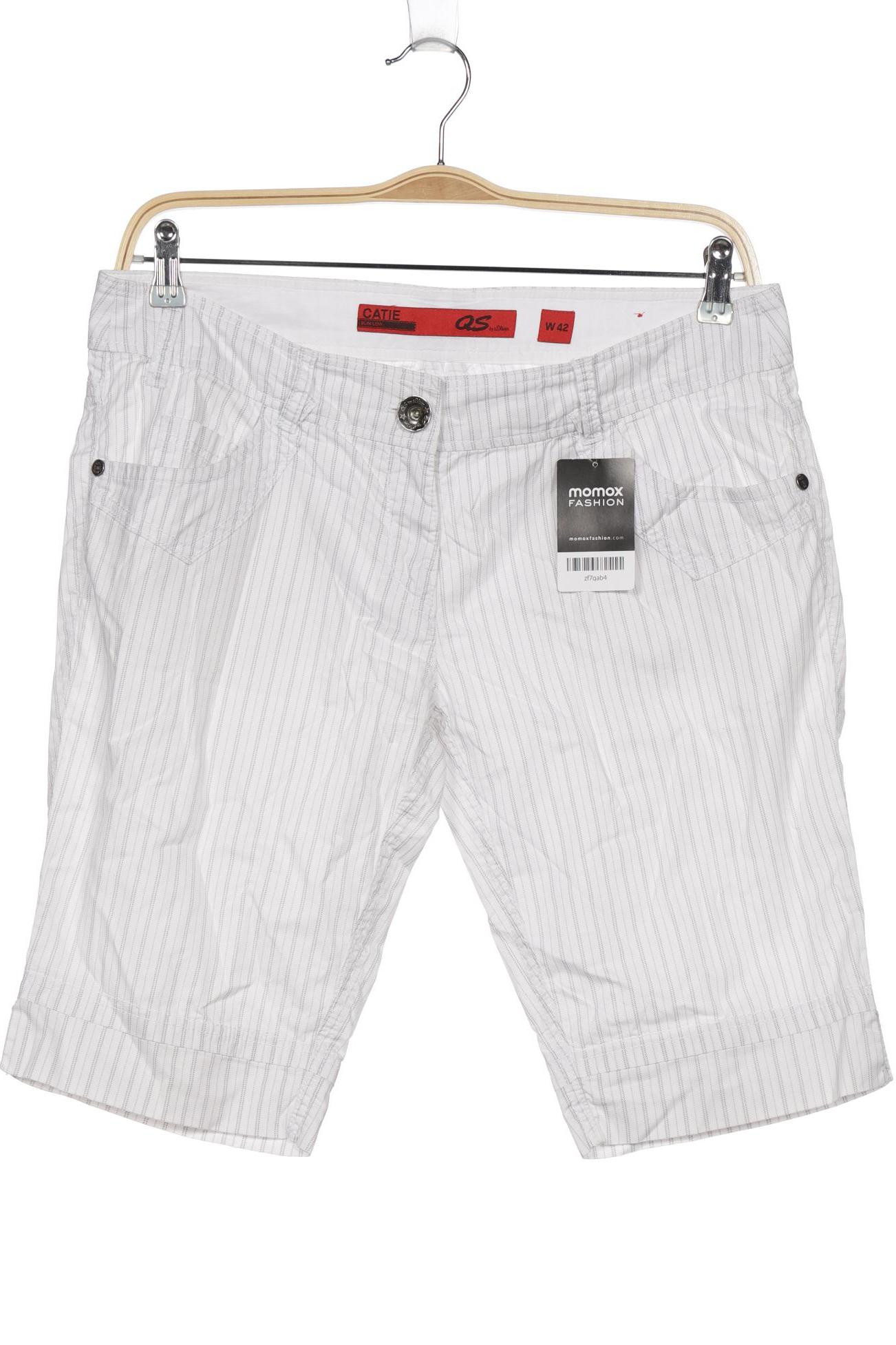 

s.Oliver Damen Shorts, weiß