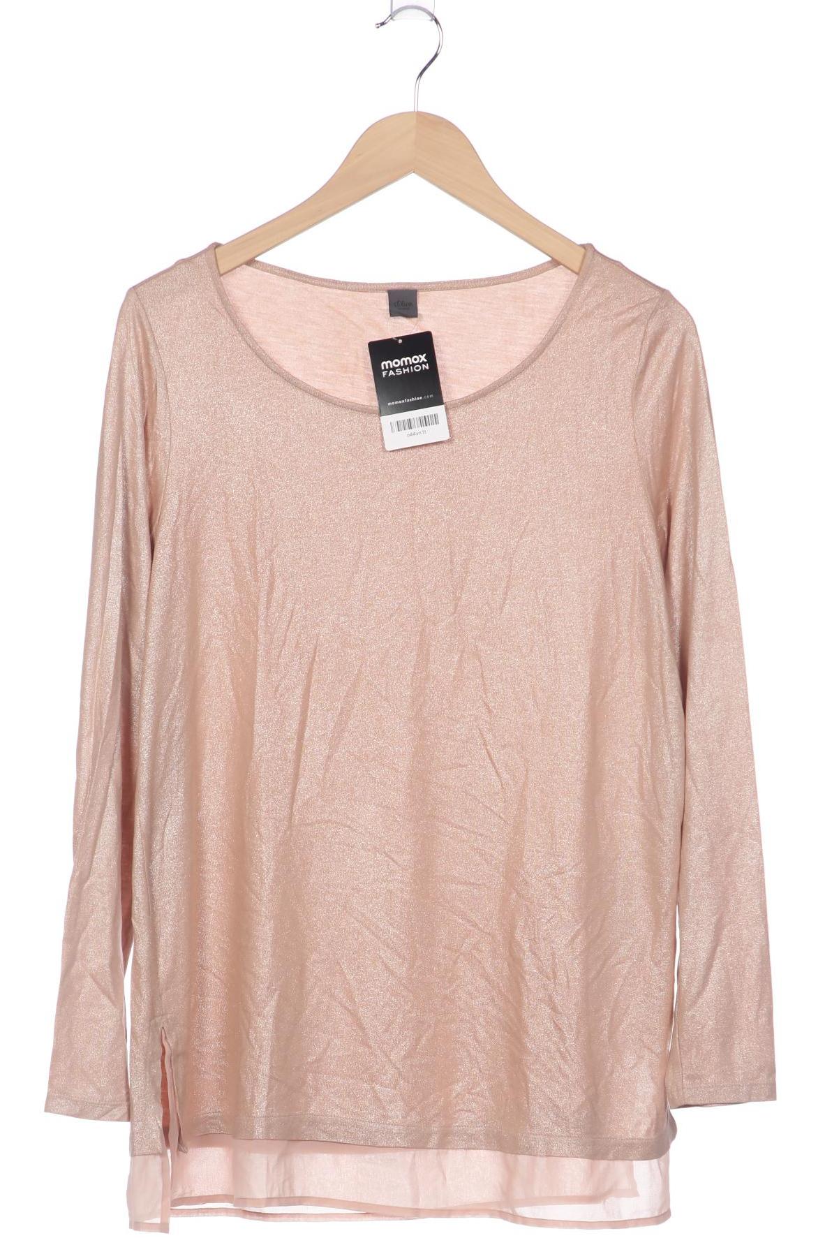 

s.Oliver Damen Langarmshirt, pink, Gr. 42
