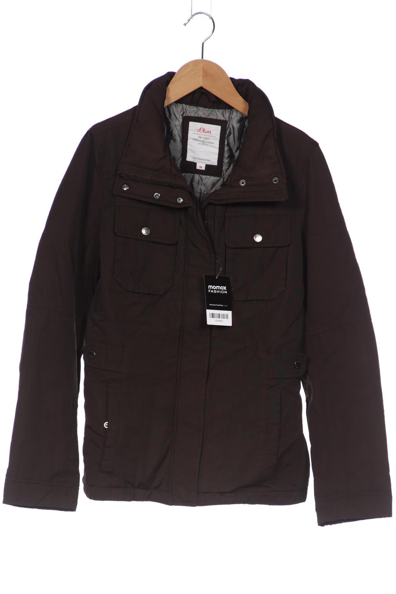 

s.Oliver Damen Jacke, braun, Gr. 36