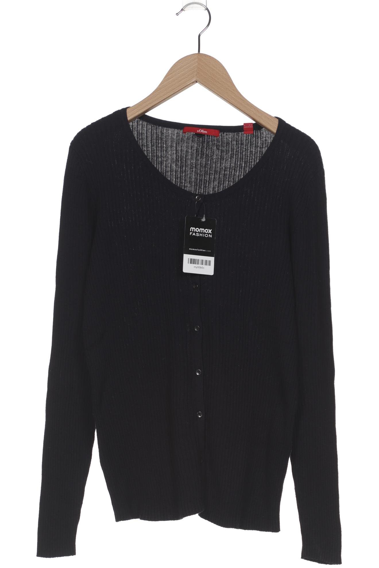 

s.Oliver Damen Strickjacke, marineblau, Gr. 42