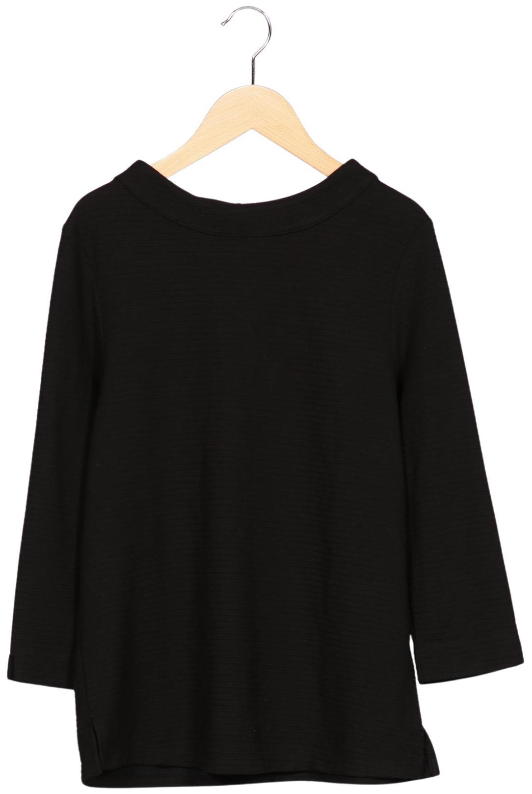 

s.Oliver Damen Langarmshirt, schwarz, Gr. 38